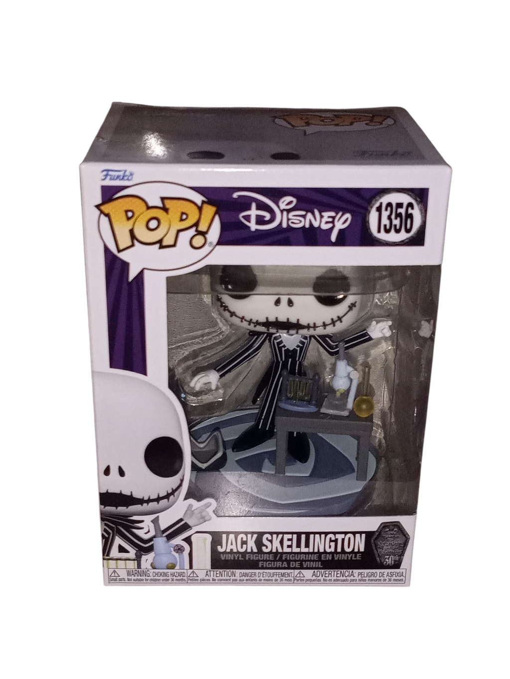 Funko POP! Disney Nightmare Before Christmas Jack Skellington w/ Lab #1356