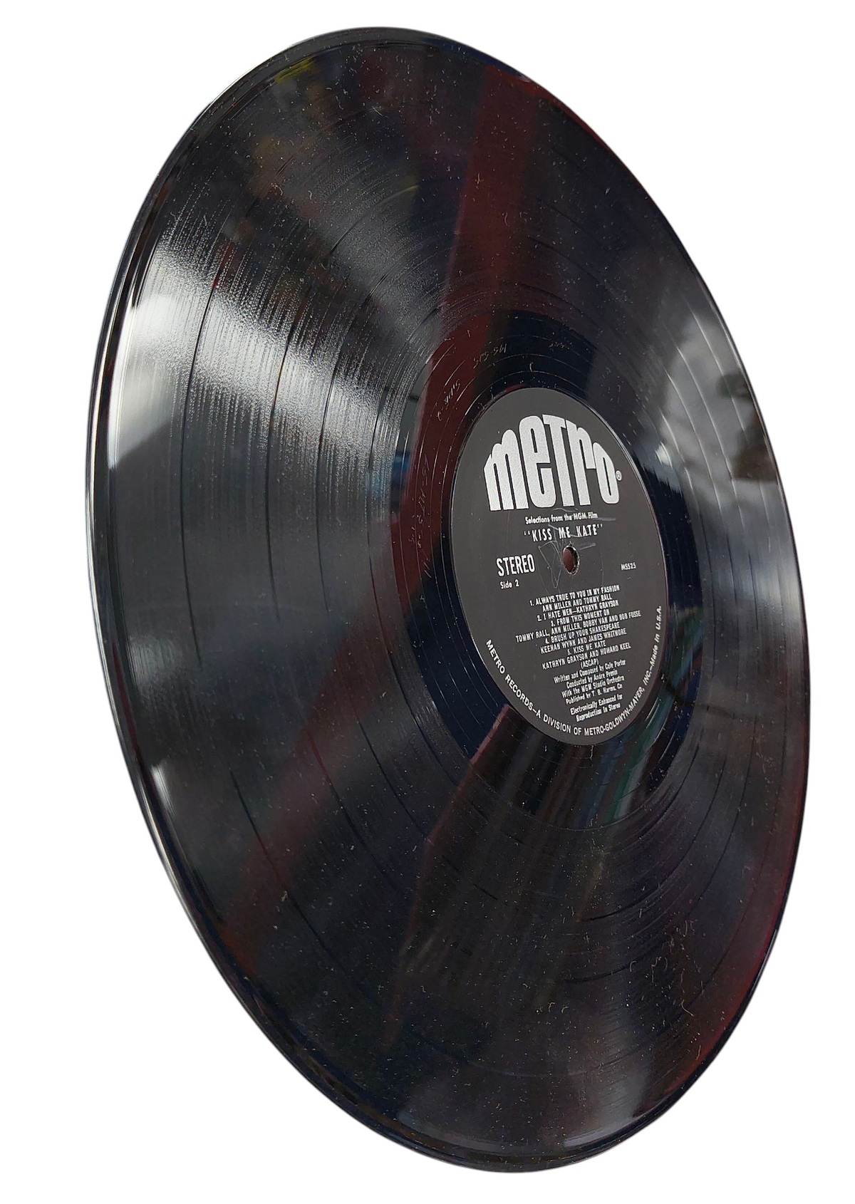1965 Metro M-525 Various Artists Kiss Me Kate Vinyl Record LP Album image 4