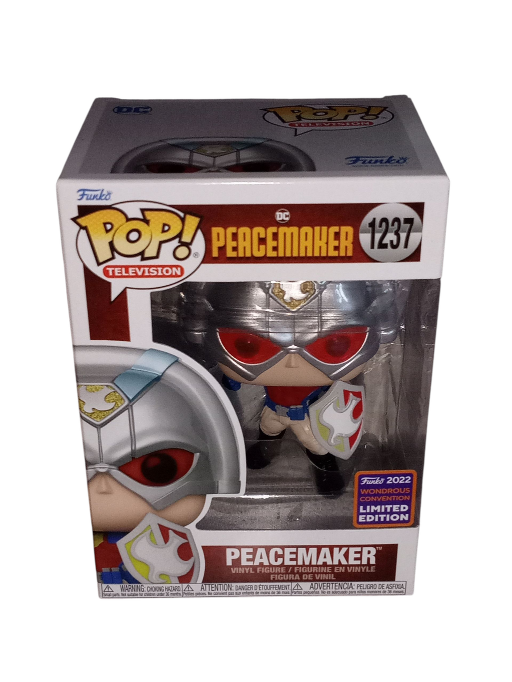 Funko Pop! Television DC Universe Peacemaker #1237 WonderCon Exclusive