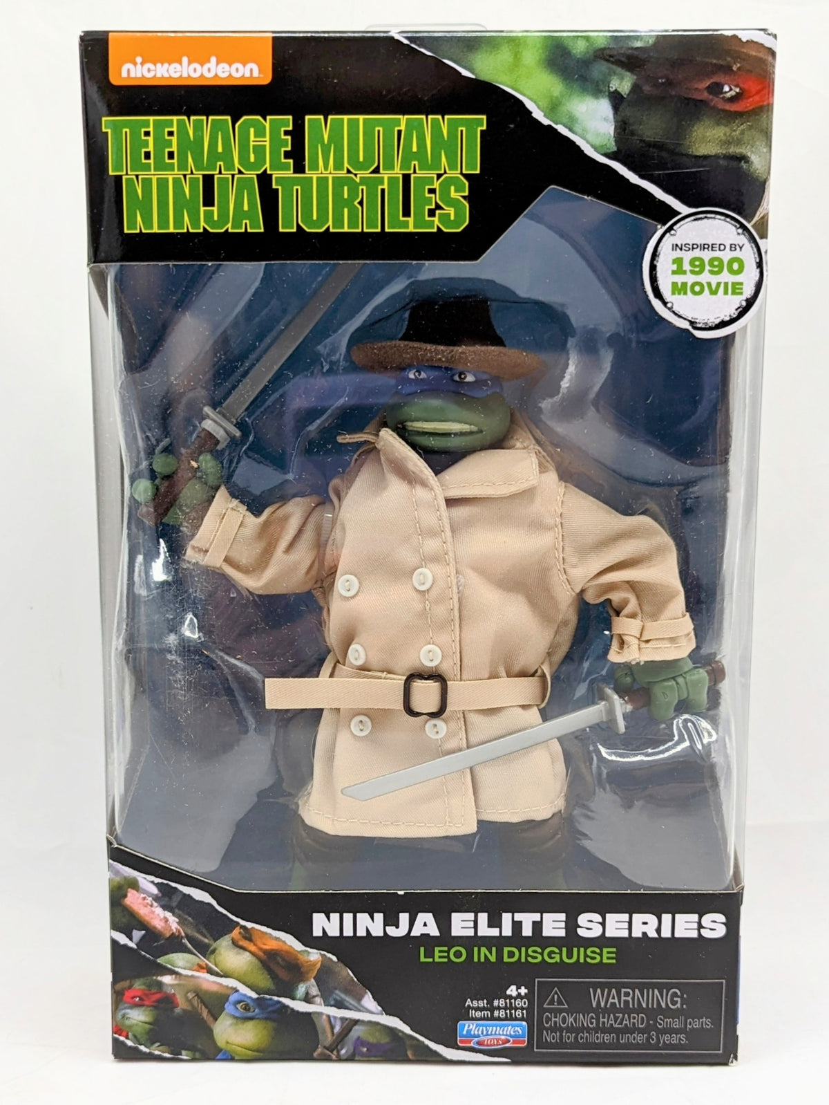 2022 Playmates Teenage Mutant Ninja Turtles Ninja Elite Series Leo In Disguise