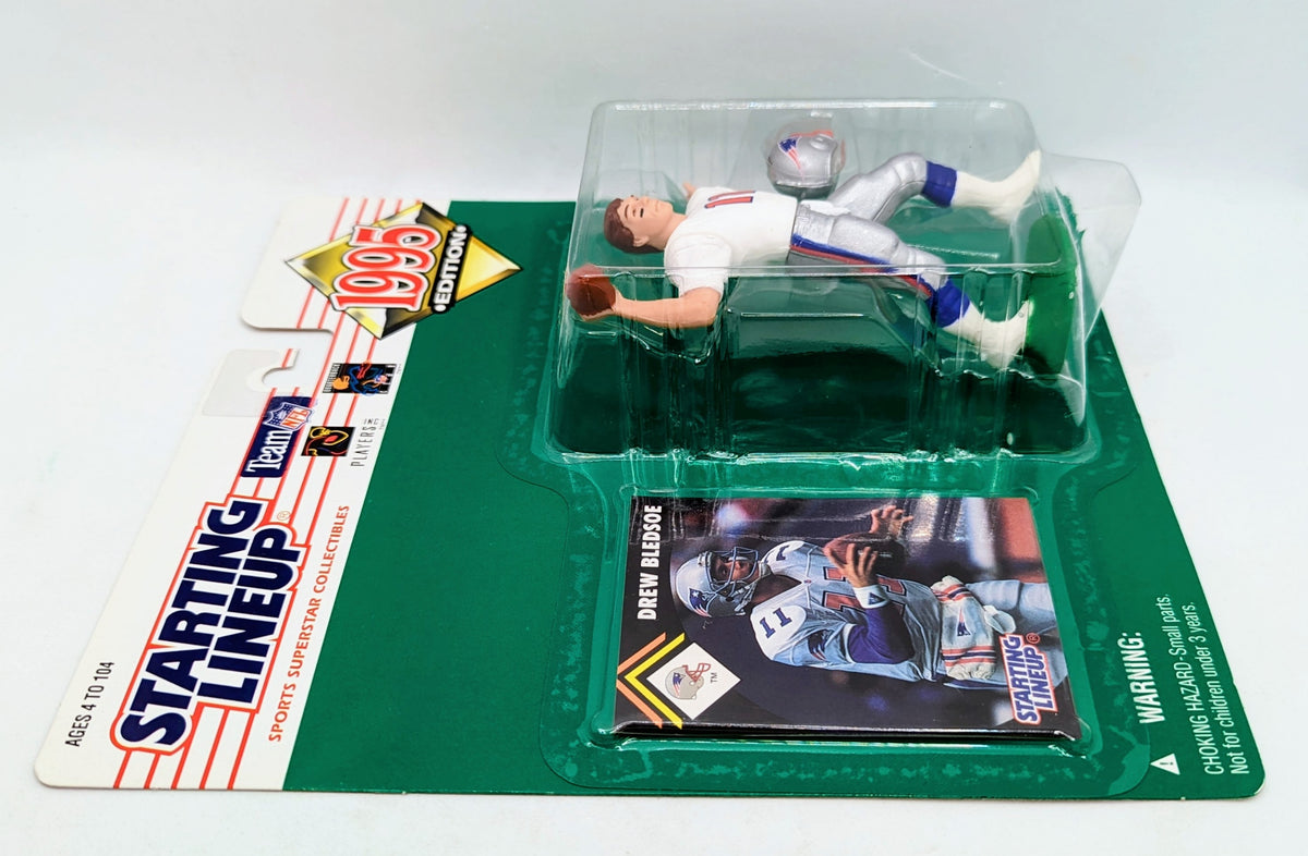 1995 Kenner Starting Lineup Drew Bledsoe New England Patriots NFL Figure image 3