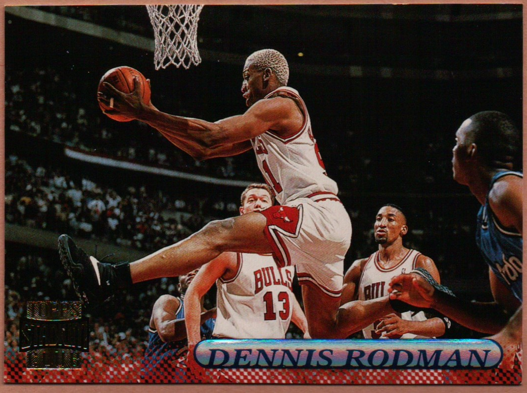 1996-97 Topps Stadium Club Dennis Rodman #130 Chicago Bulls