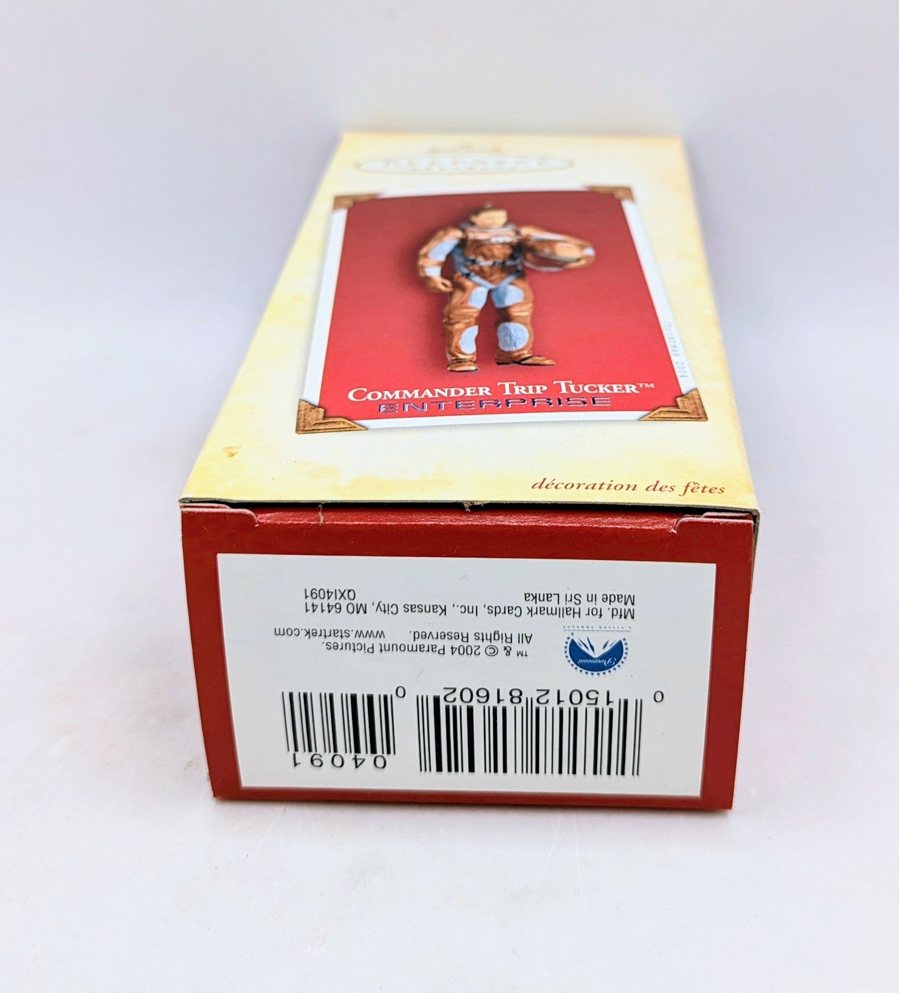 2004 Hallmark Keepsake Star Trek Commander Trip Tucker Ornament image 2