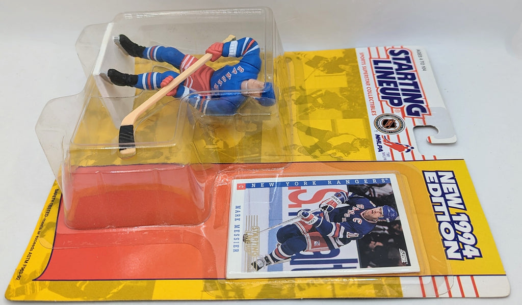 1994 Kenner Starting Lineup Mark Messier New York Rangers Hockey NHL Figure image 3
