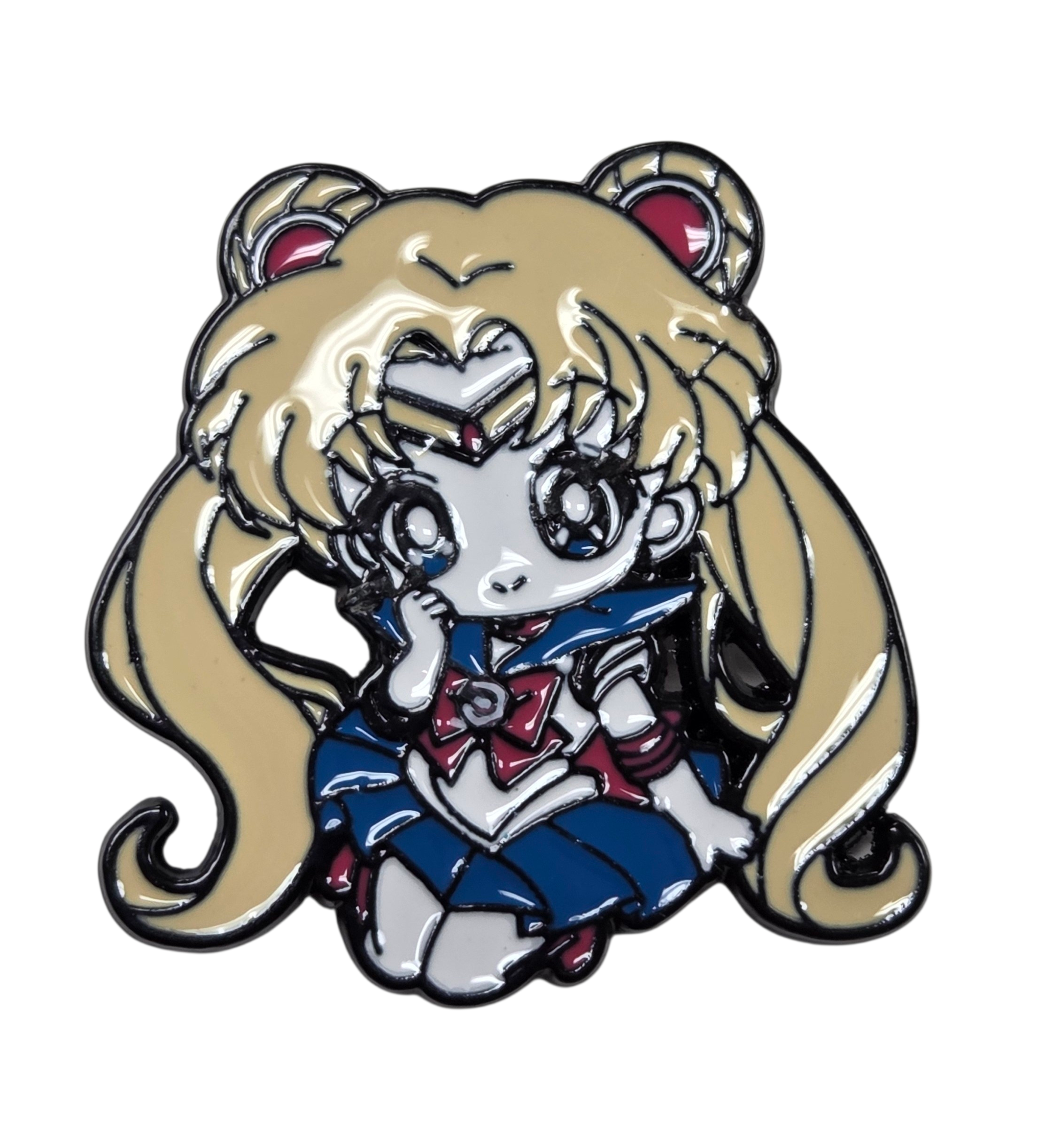 Viz Media Pretty Guardian Sailor Moon Sitting Chibi Character Enamel Pin