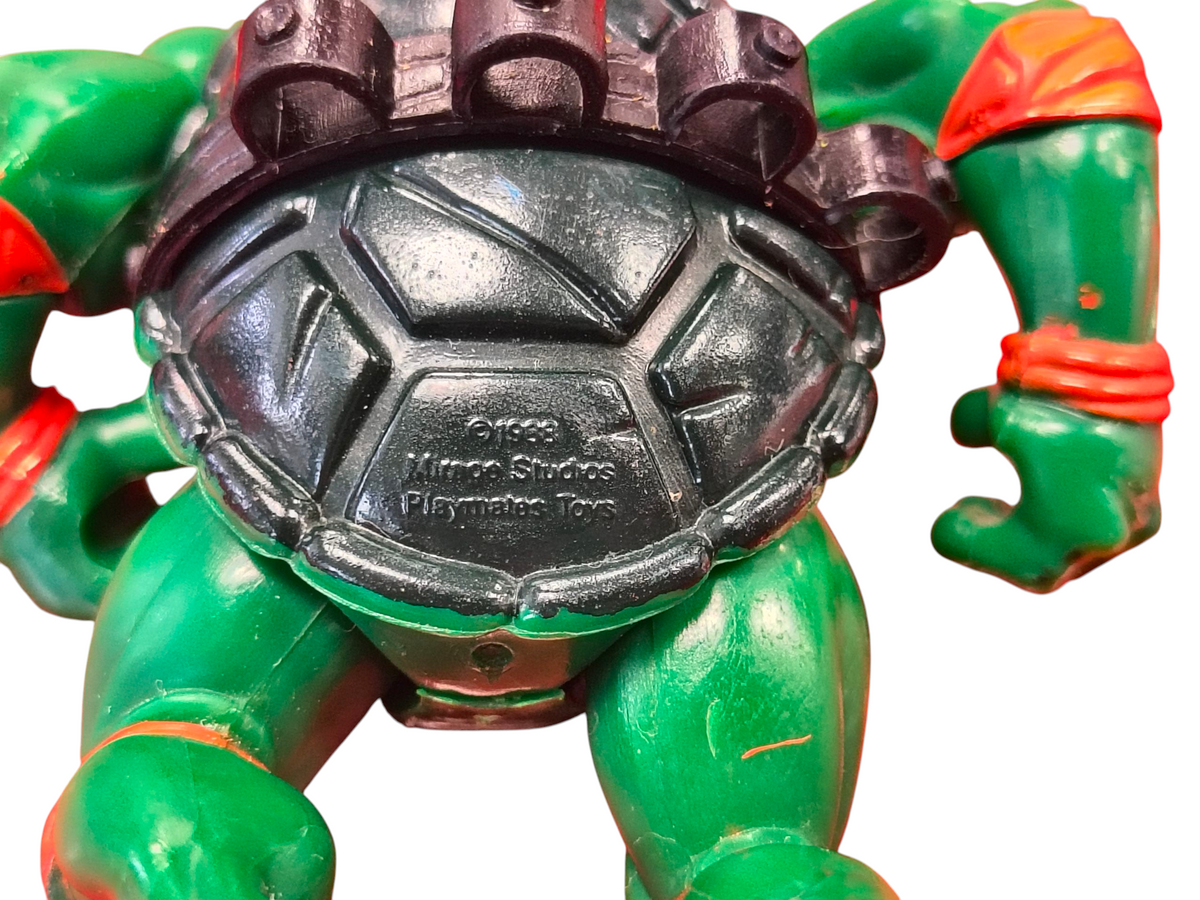1988 Playmates Teenage Mutant Ninja Turtles Michelangelo Action Figure image 3