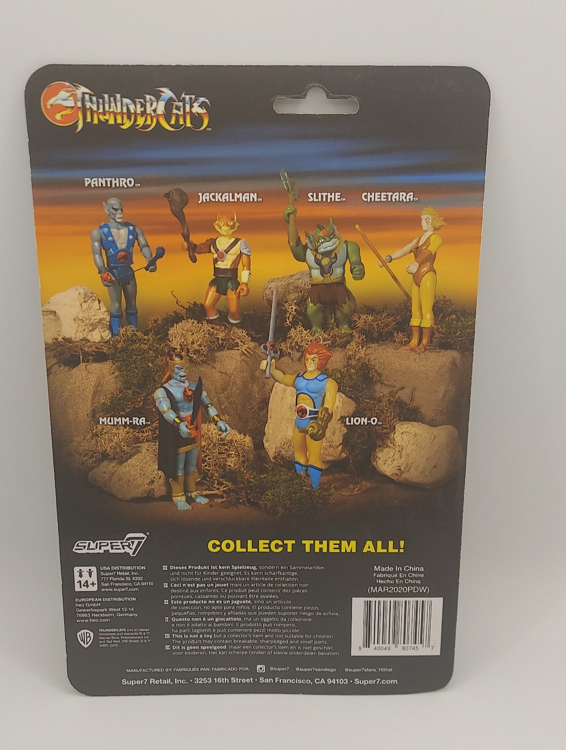 Super7 Thundercats Mumm-Ra 3.75" ReAction Action Figure image 2