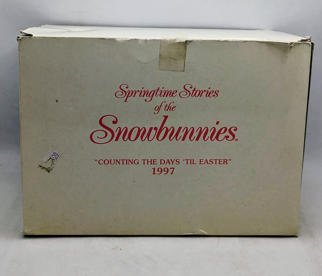 1997 Department 56 Snowbunnies #26282 Counting The Days Til Easter Figurine image 2