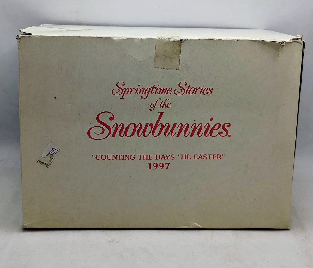 1997 Department 56 Snowbunnies #26282 Counting The Days Til Easter Figurine image 2