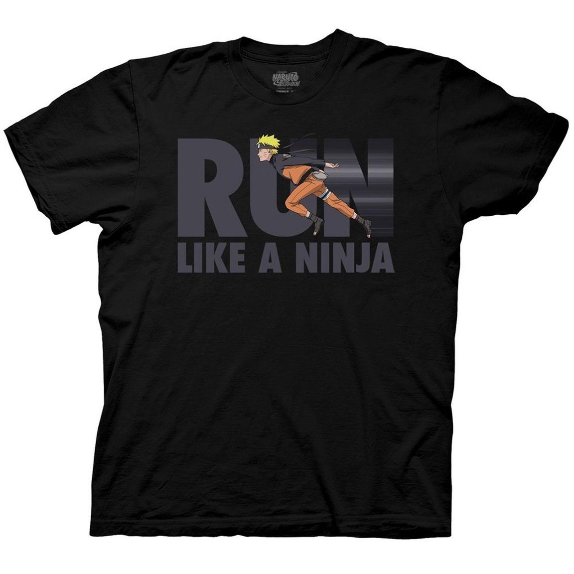Naruto Shippuden Run Like a Ninja T-Shirt - Large