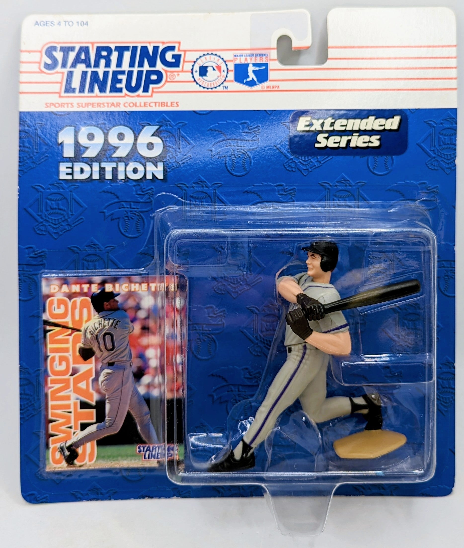 1996 Kenner Starting Lineup Dante Bichette Colorado Rockies Baseball Figure