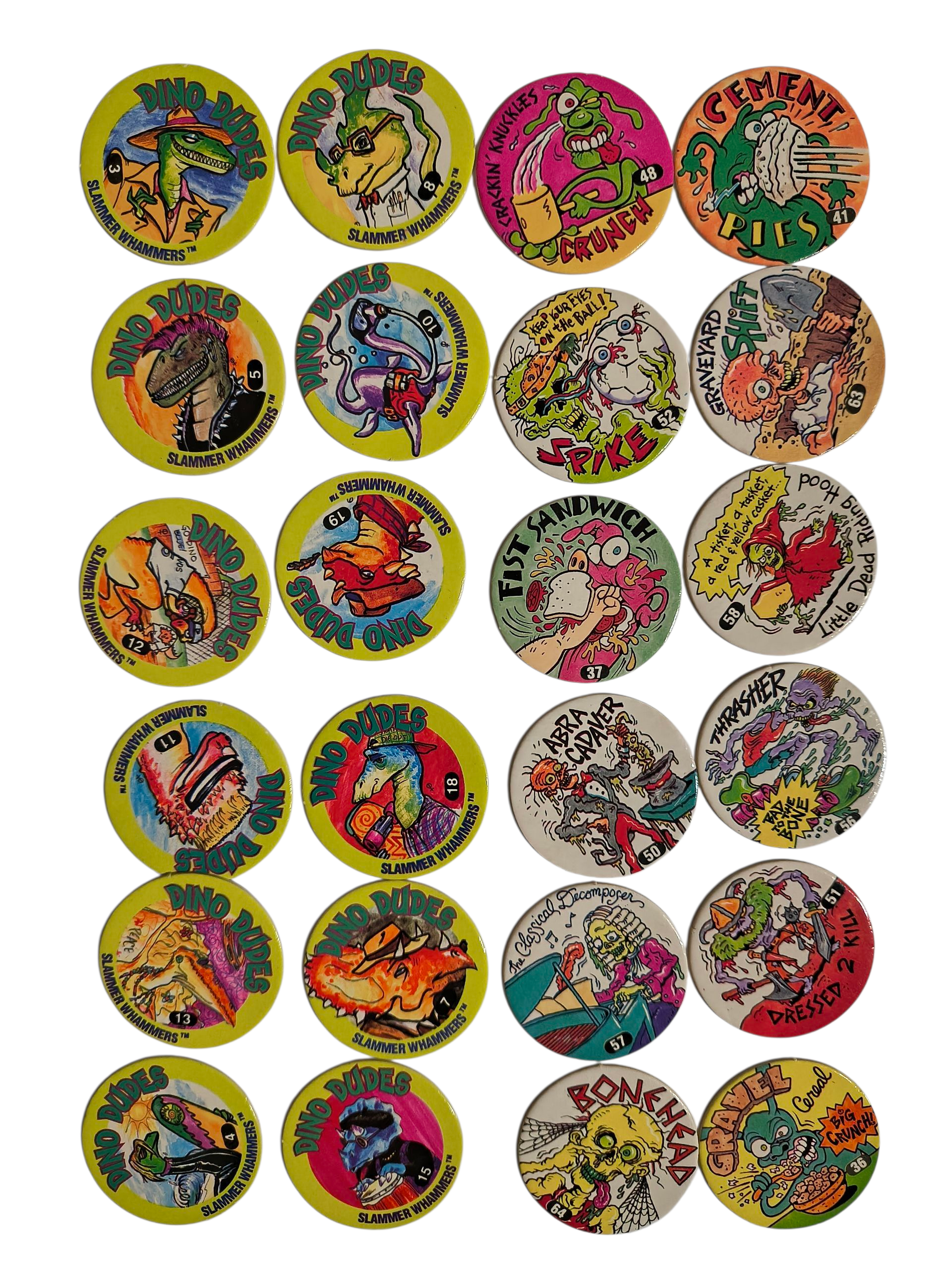 167 Random POG Milk Caps + 2 Metal Slammers - Exotics, Ink Drops, Wild Things + image 4