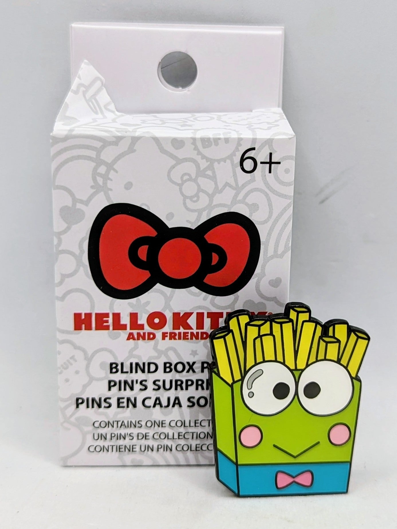 Loungefly Sanrio Fast Food Blind Box Enamel Pin Keroppi as French Fries
