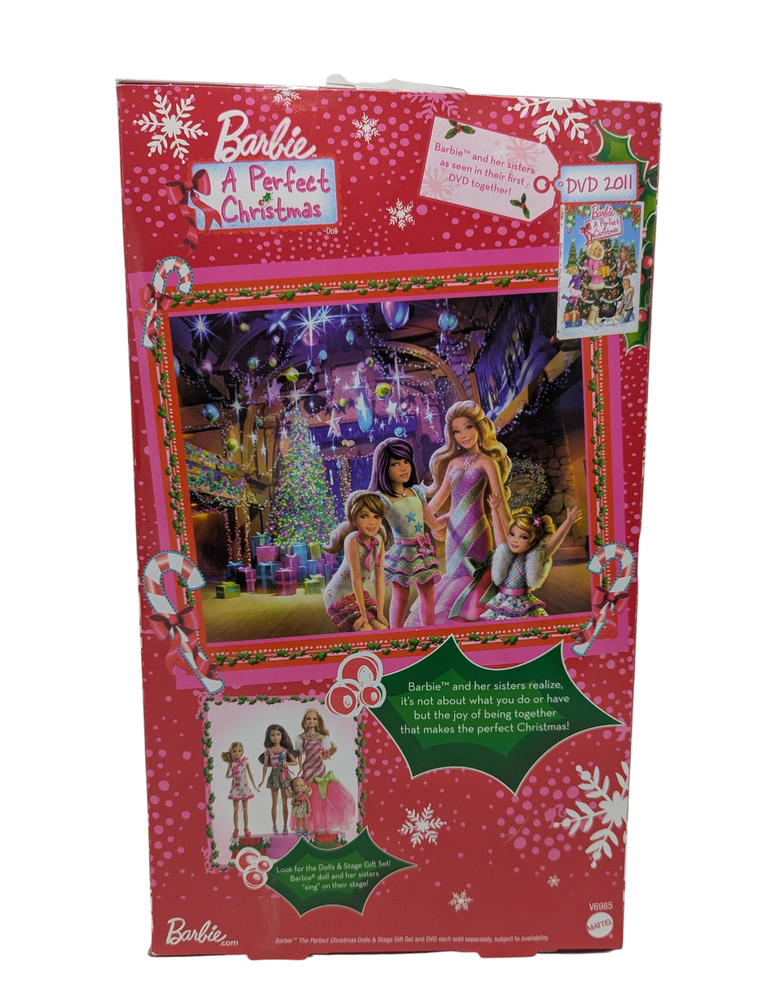 2011 Mattel Barbie Target Exclusive A Perfect Christmas Doll V6985 image 2