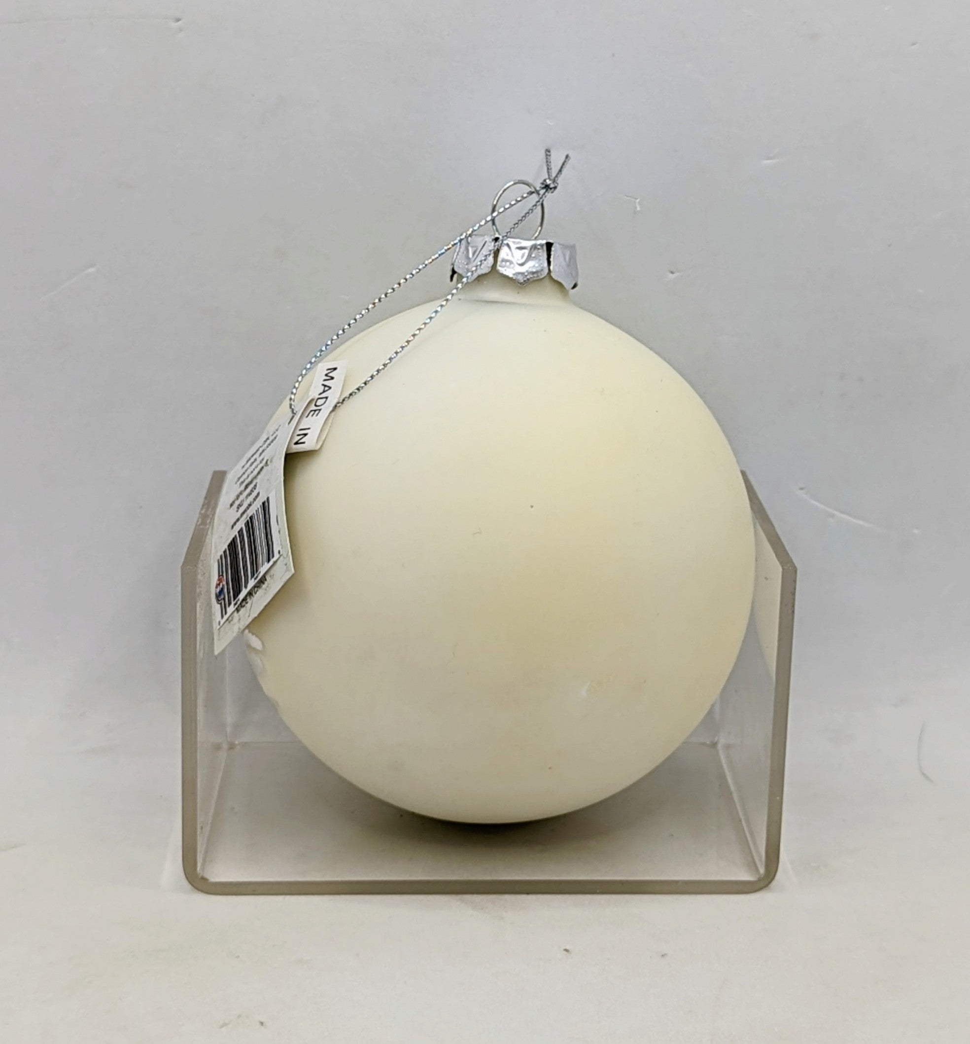 Midwest Seasons Glass Deer Ball Ornament image 2
