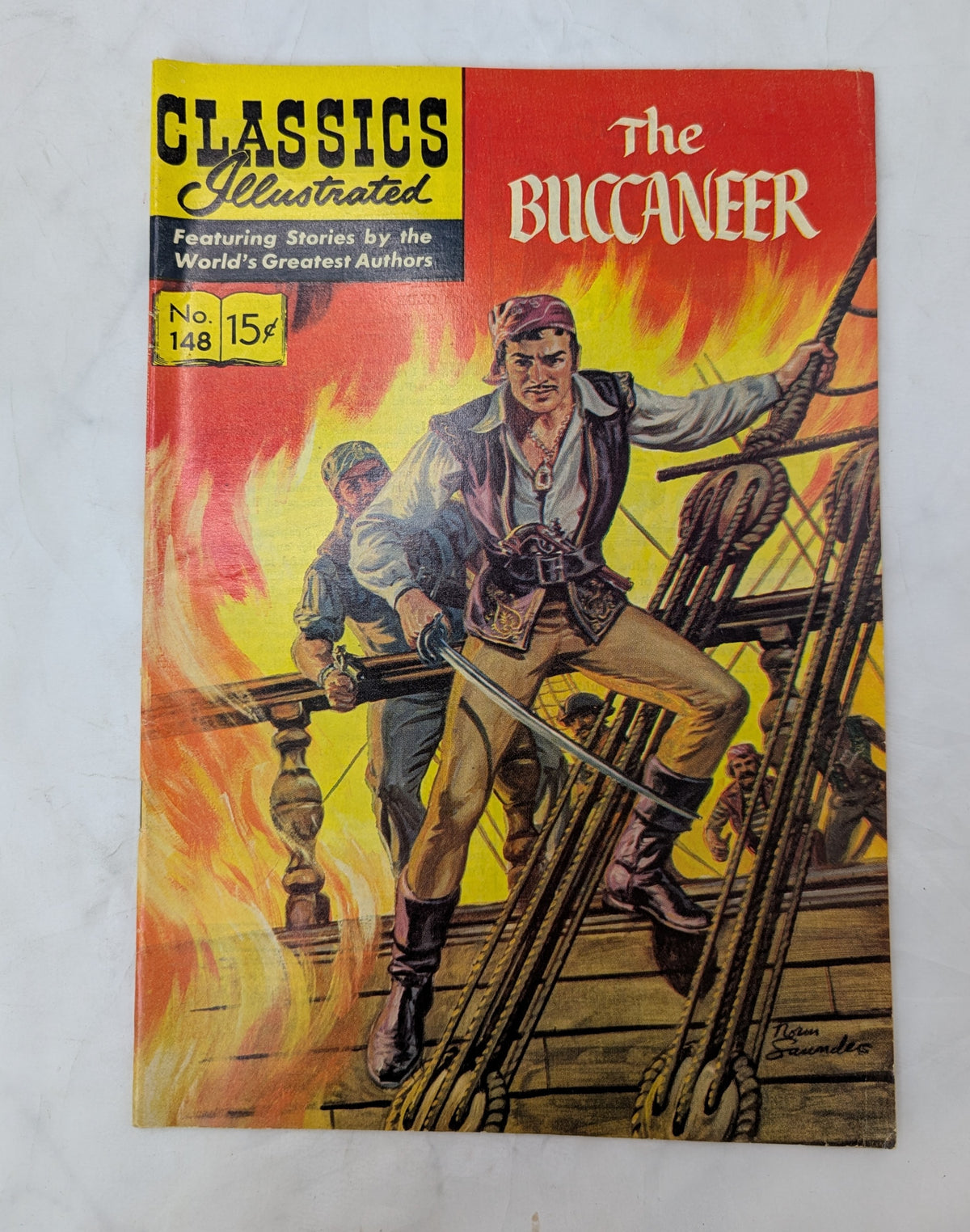 1959 Classics Illustrated The Buccaneer No.148 Comic Book