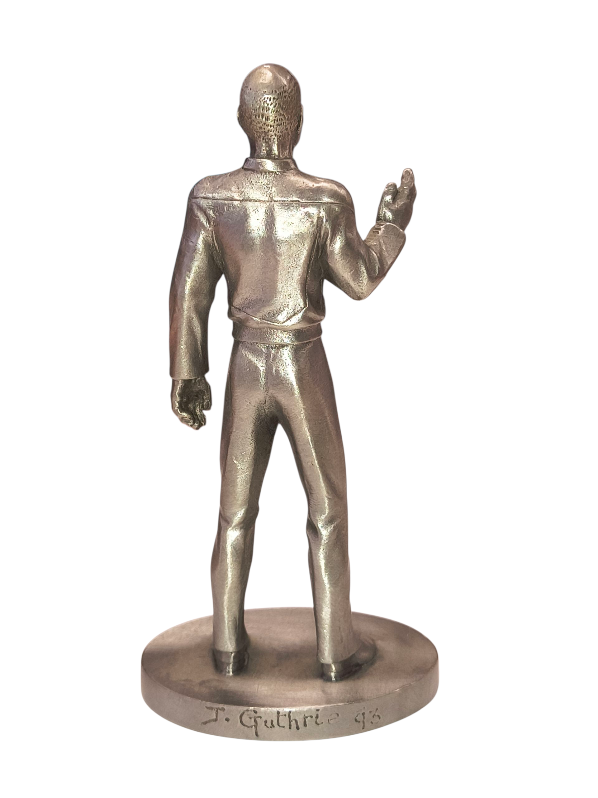 1993 Rawcliffe Fine Pewter Star Trek TNG Captain Jean Luc Picard Figurine image 2