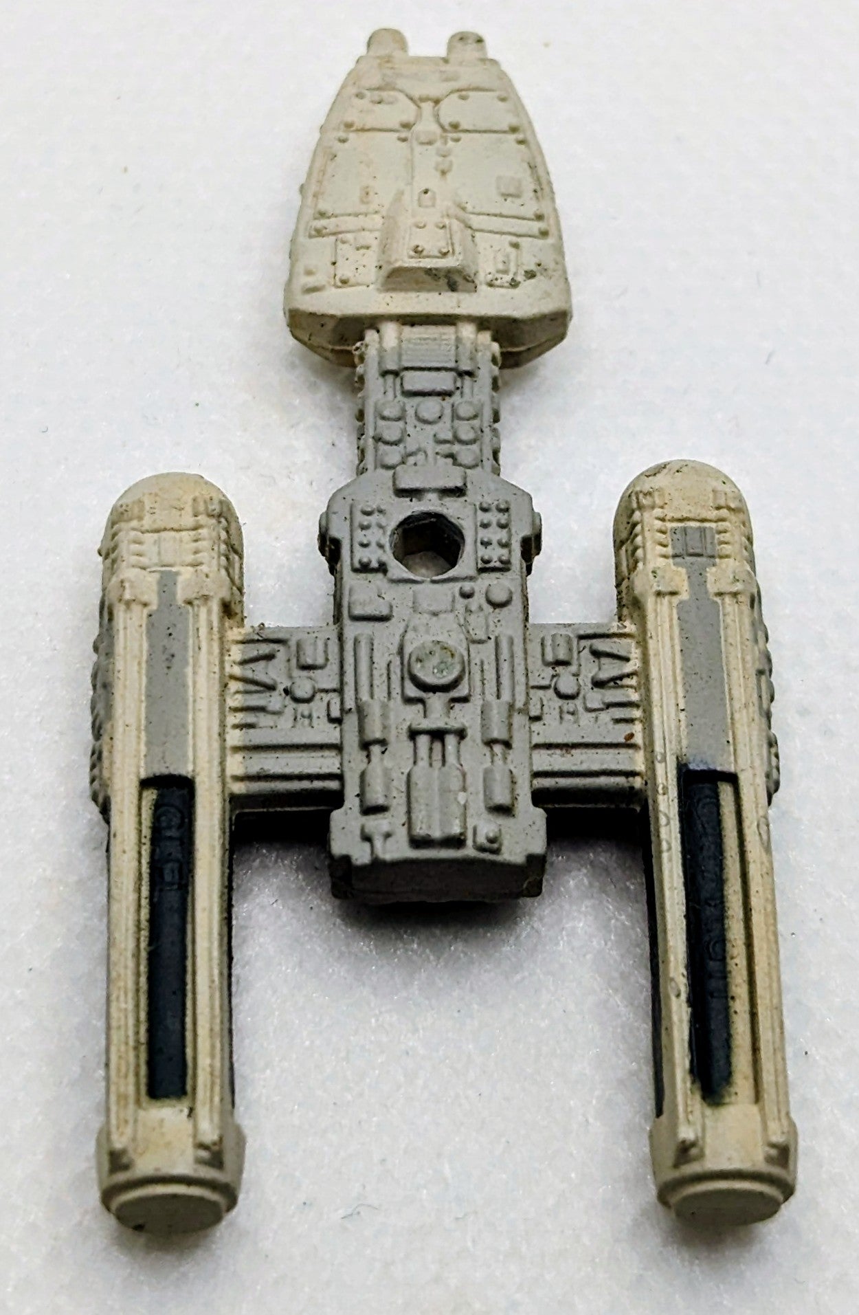 1994 Galoob Micro Machines Star Wars Space 3 Y-Wing Starfighter Mini image 3