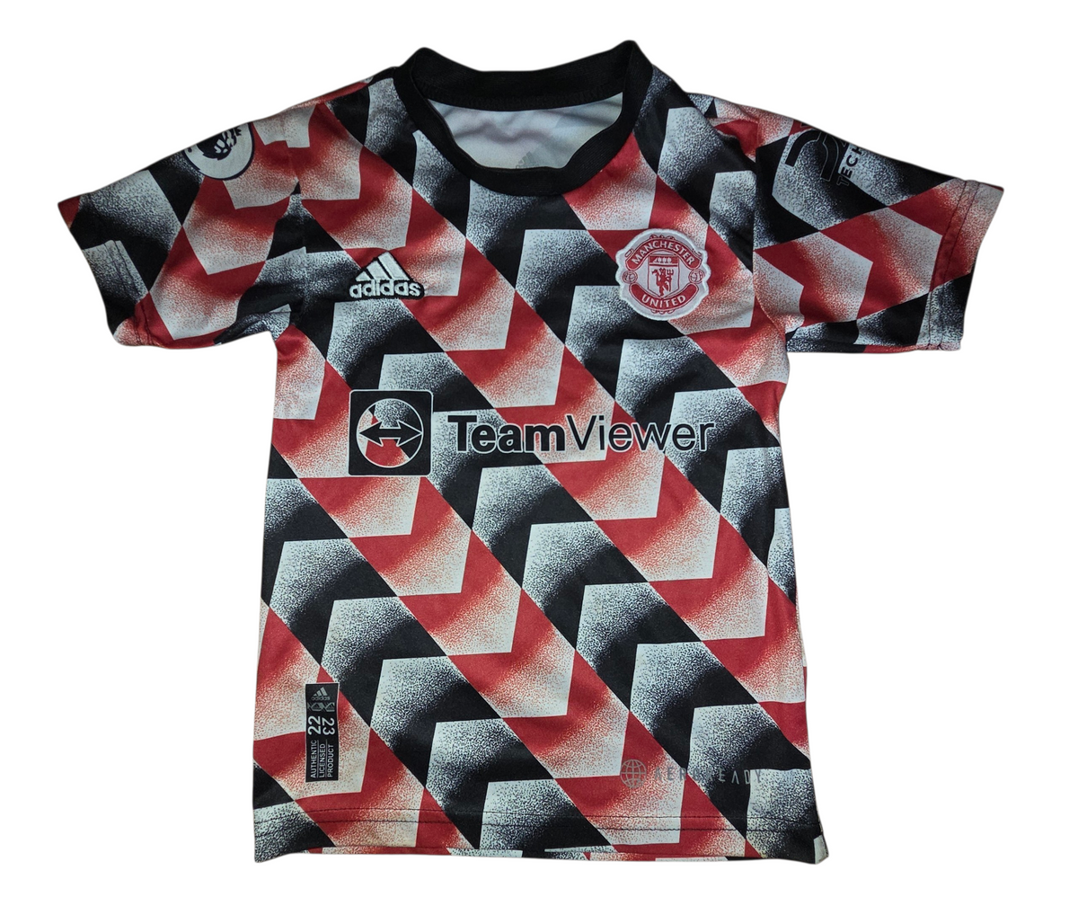 Adidas Ronaldo Manchester United Pre-Match Training Jersey AeroReady Boys 104