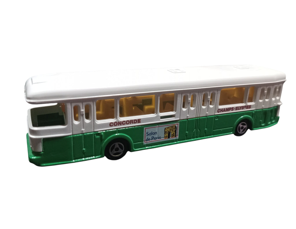 1980s Majorette Autobus #310 Concorde Salon De Paris 1:87 Scale 5” Diecast