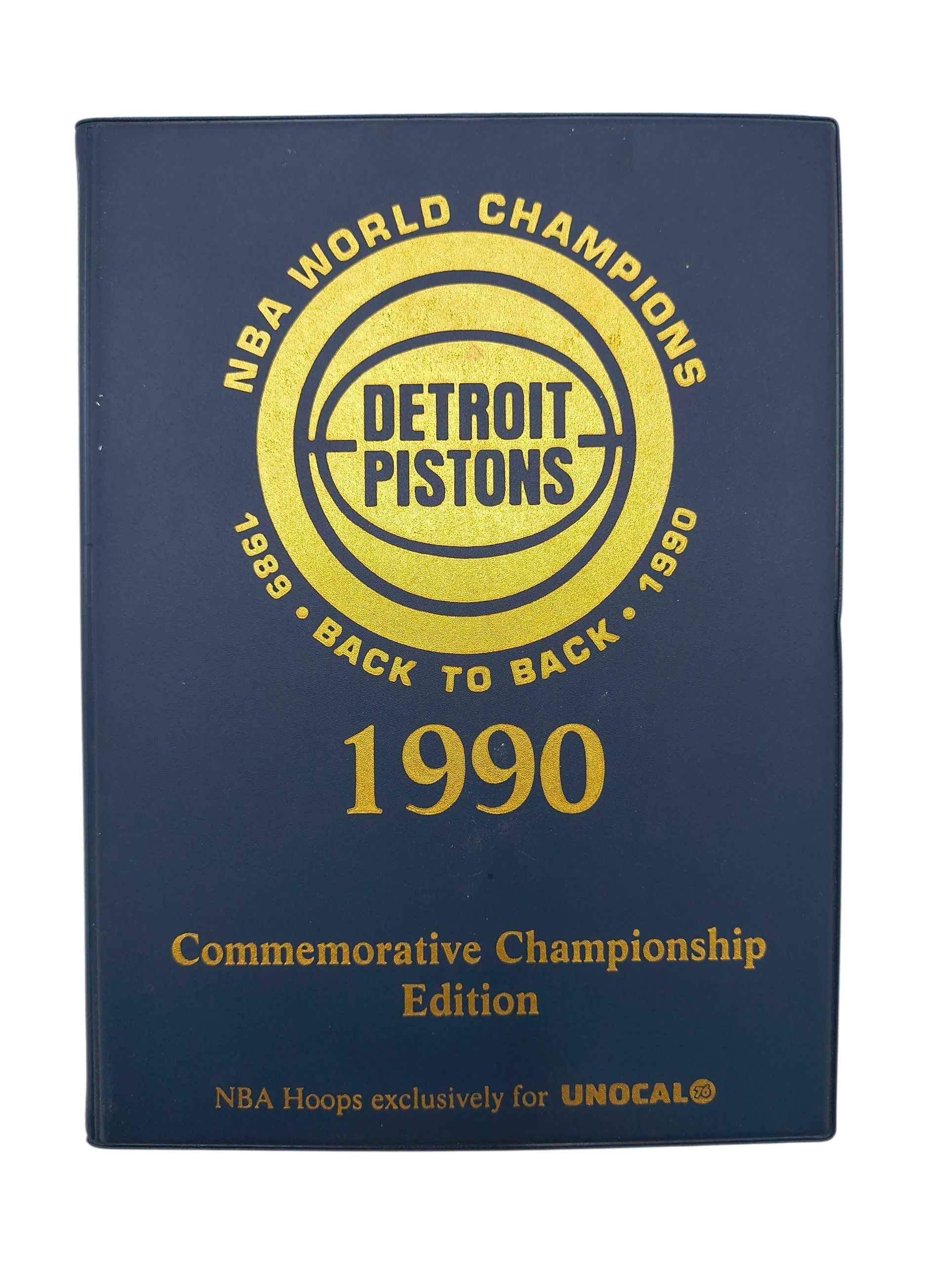 1990 Detroit Pistons Commemorative Championship Edition Card Set 16 Cards
