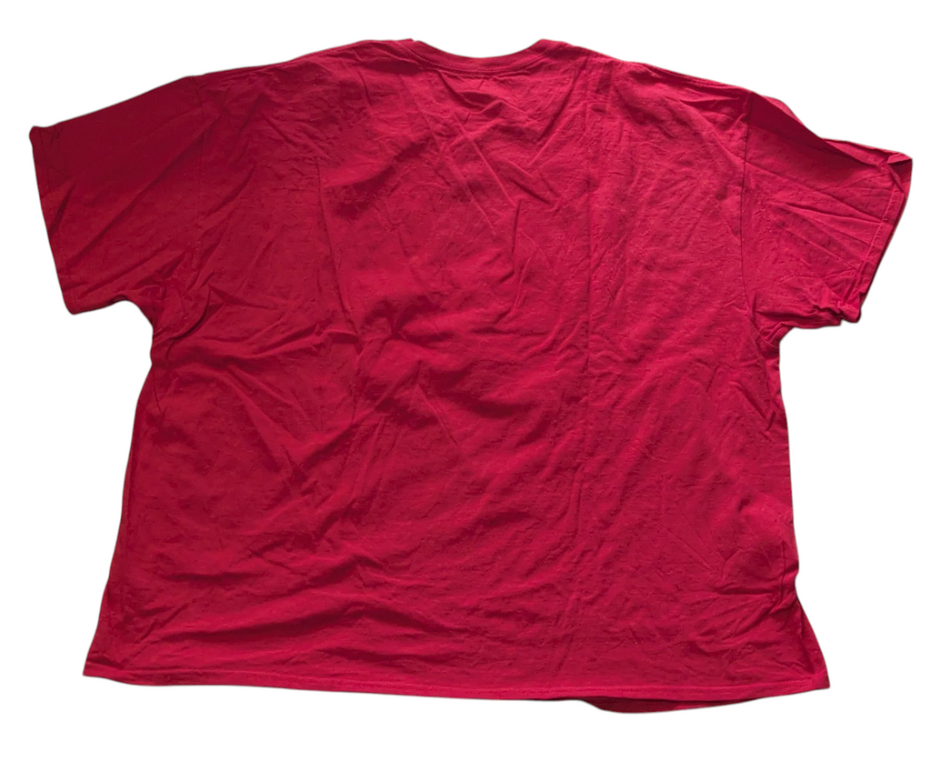 Horizon NY Red Illuminati Hustle Novus Ordo Seclorum T-Shirt Size 3X image 2
