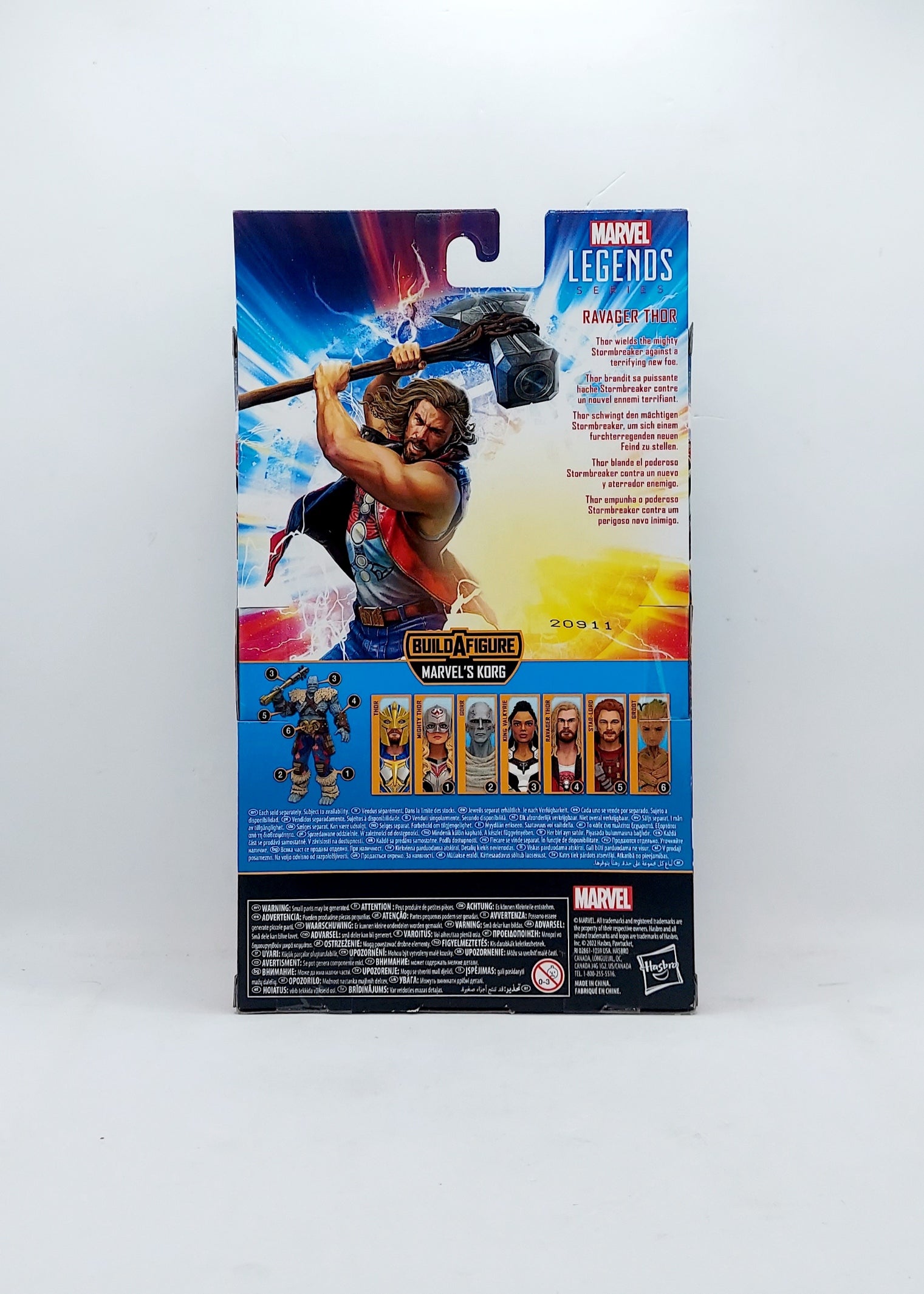 Marvel Legends Love & Thunder Ravager Thor 6” Action Figure image 2