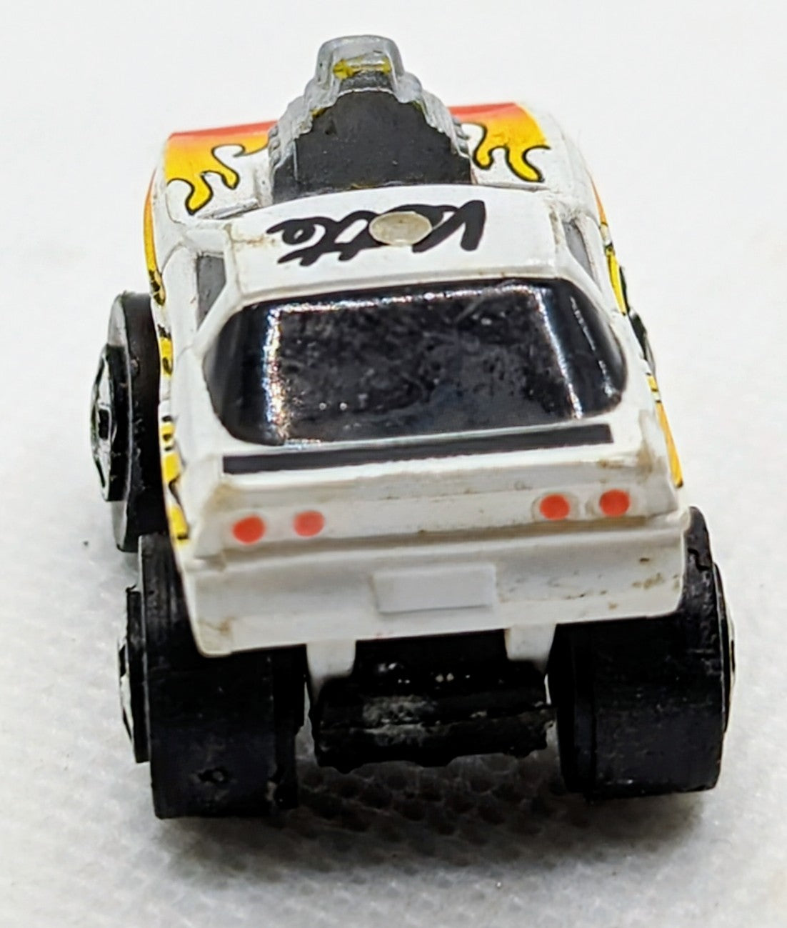 1987 Galoob Micro Machines Road Champs Chevy Corvette Flames Blown image 4