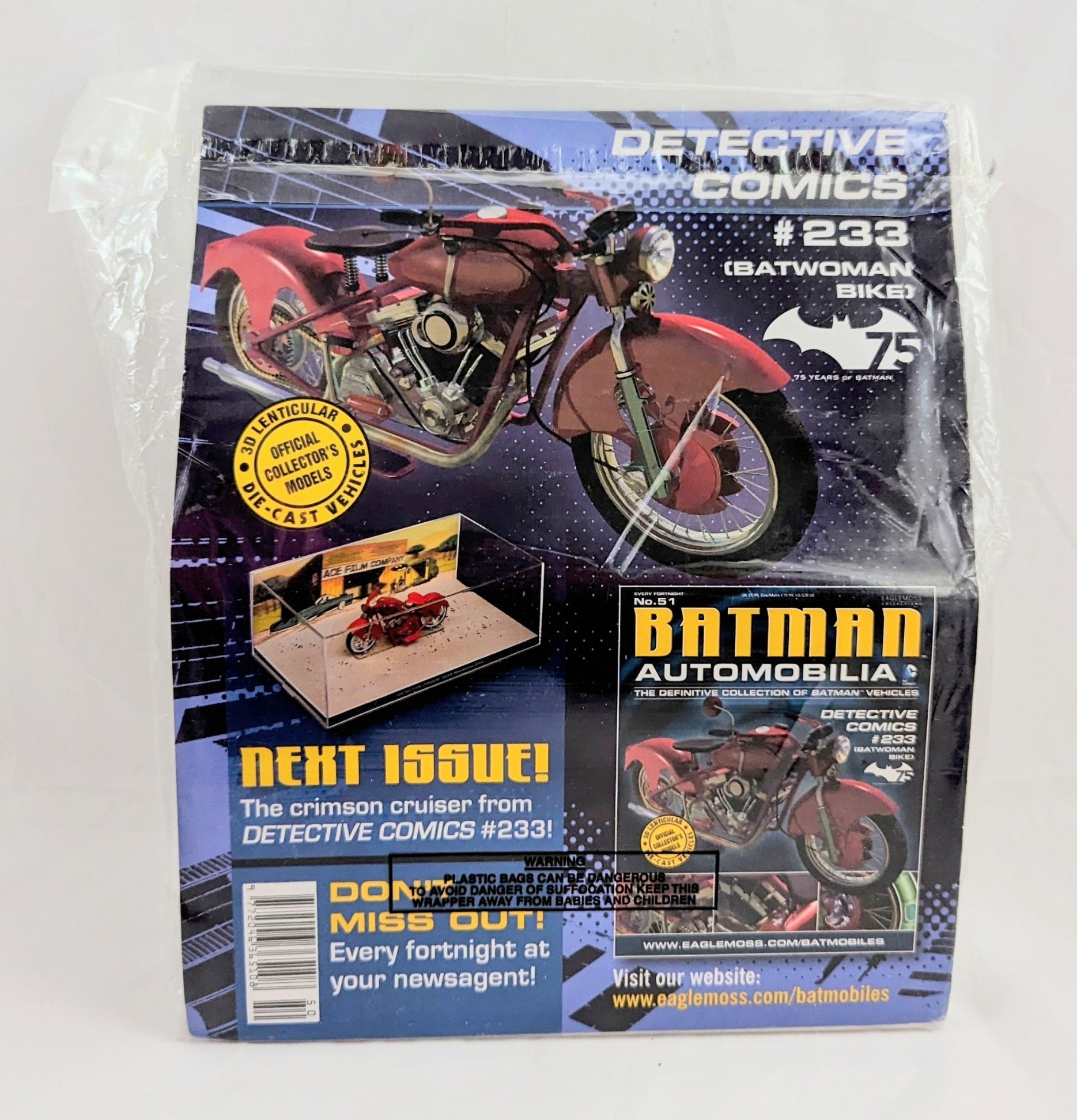 Eaglemoss Automobilia DC Comics Batman Detective Comics #434 & Magazine No. 50 image 3
