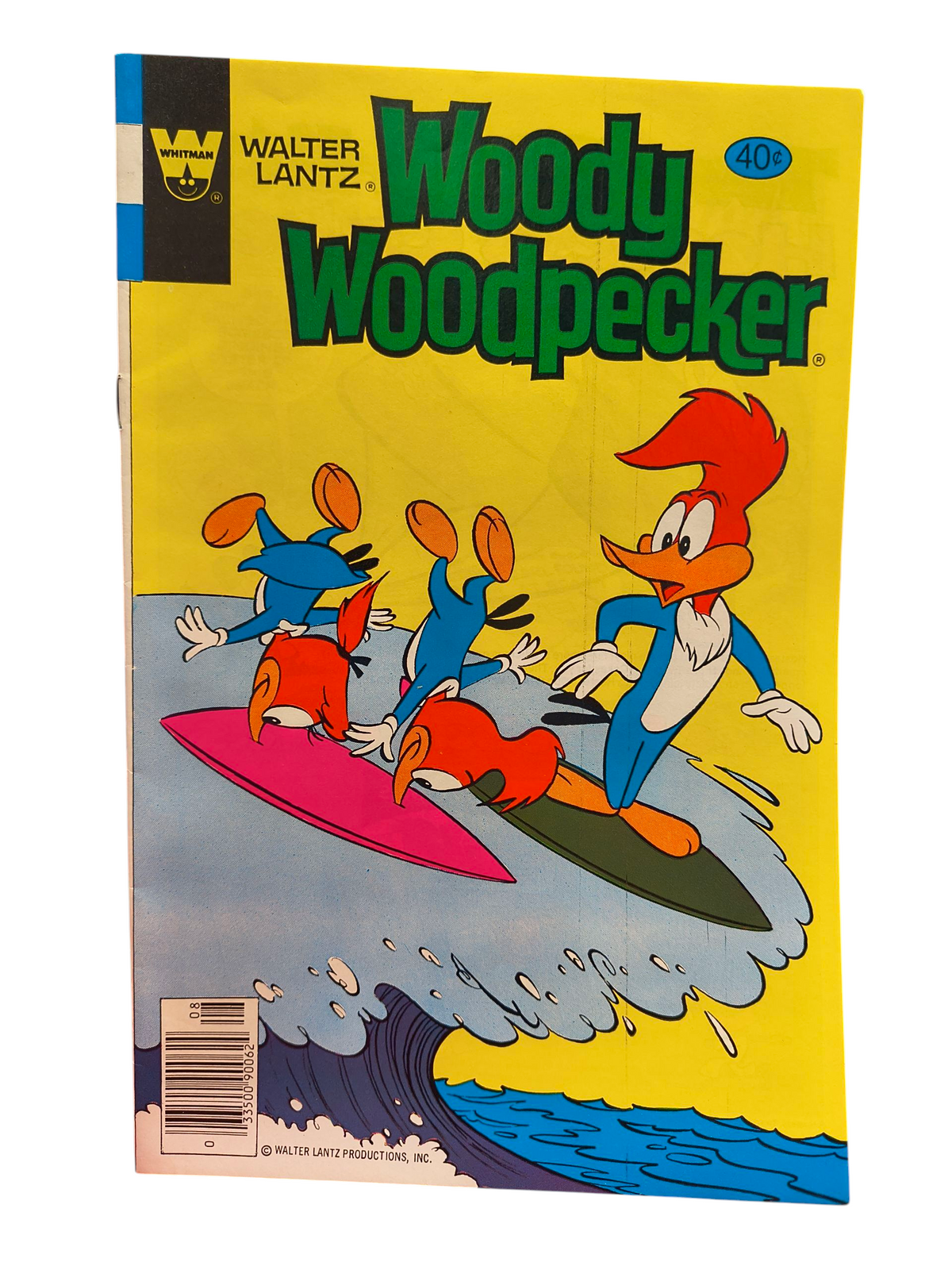 1979 Whitman Walter Lantz Woody Woodpecker #181 Surfing Comic