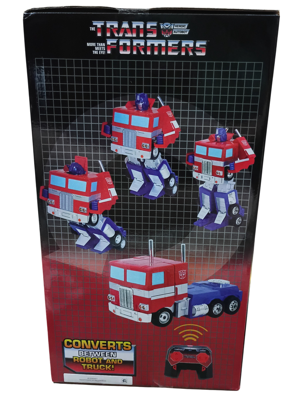 Jada Transformers Optimus Prime Autobot 13" Transforming RC Car Lights & Sound image 4