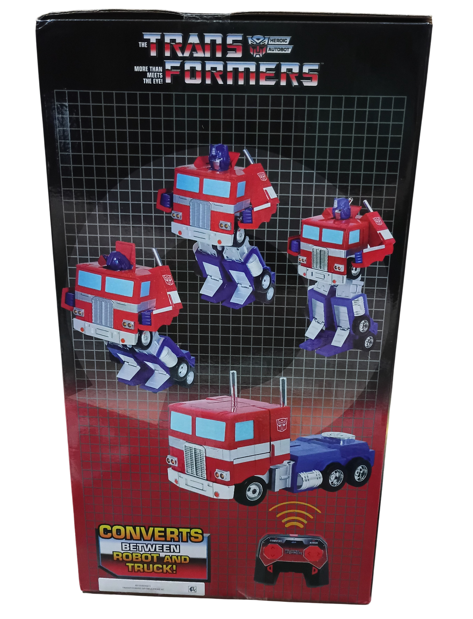 Jada Transformers Optimus Prime Autobot 13" Transforming RC Car Lights & Sound image 4