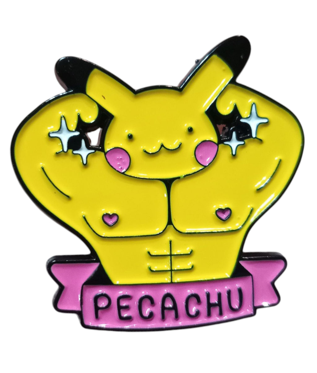 Nintendo Pokemon Pecachu Funny Pikachu Character Enamel Pin