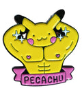 Nintendo Pokemon Pecachu Funny Pikachu Character Enamel Pin