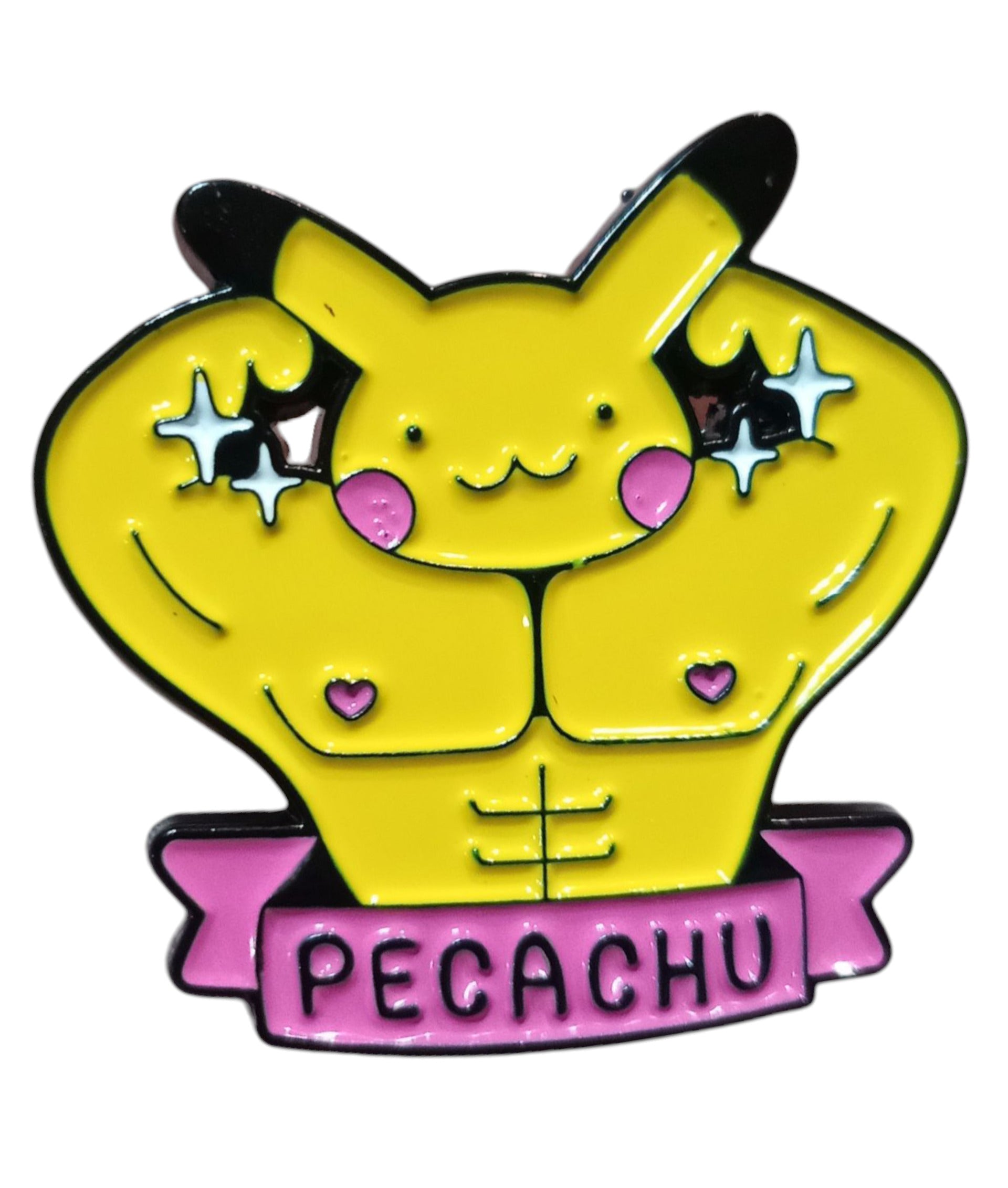 Nintendo Pokemon Pecachu Funny Pikachu Character Enamel Pin