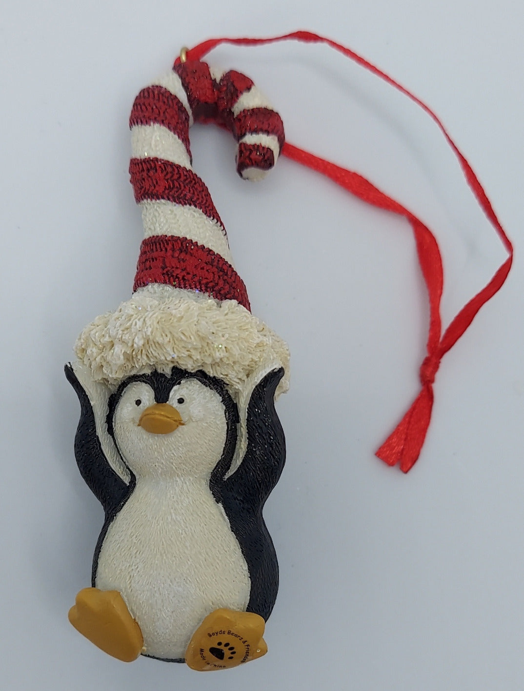 2011 Boyds Bears & Friends Patty Peppermint Penguin Ornament