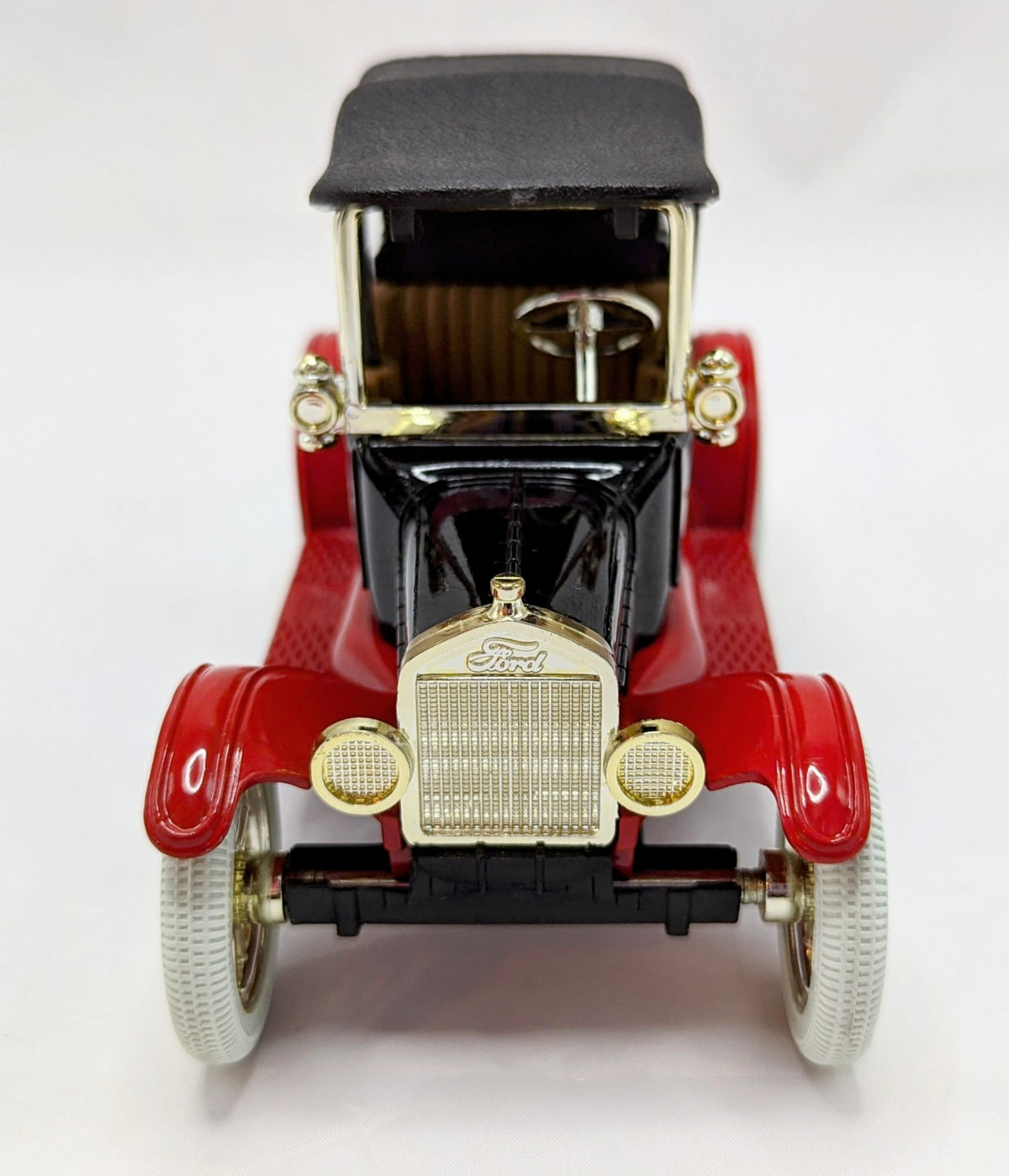 Vintage ERTL 1918 Ford Model T Runabout The Texas Company Texaco Diecast Bank image 3