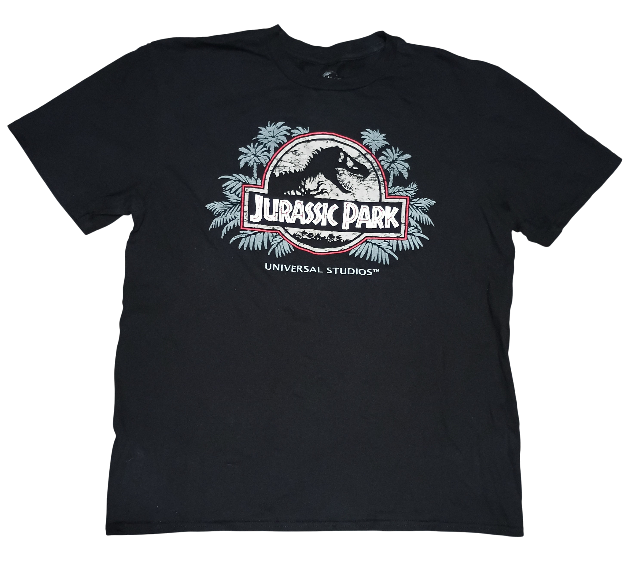 Universal Studios Jurassic Park The Ride Black T-Shirt Size Large
