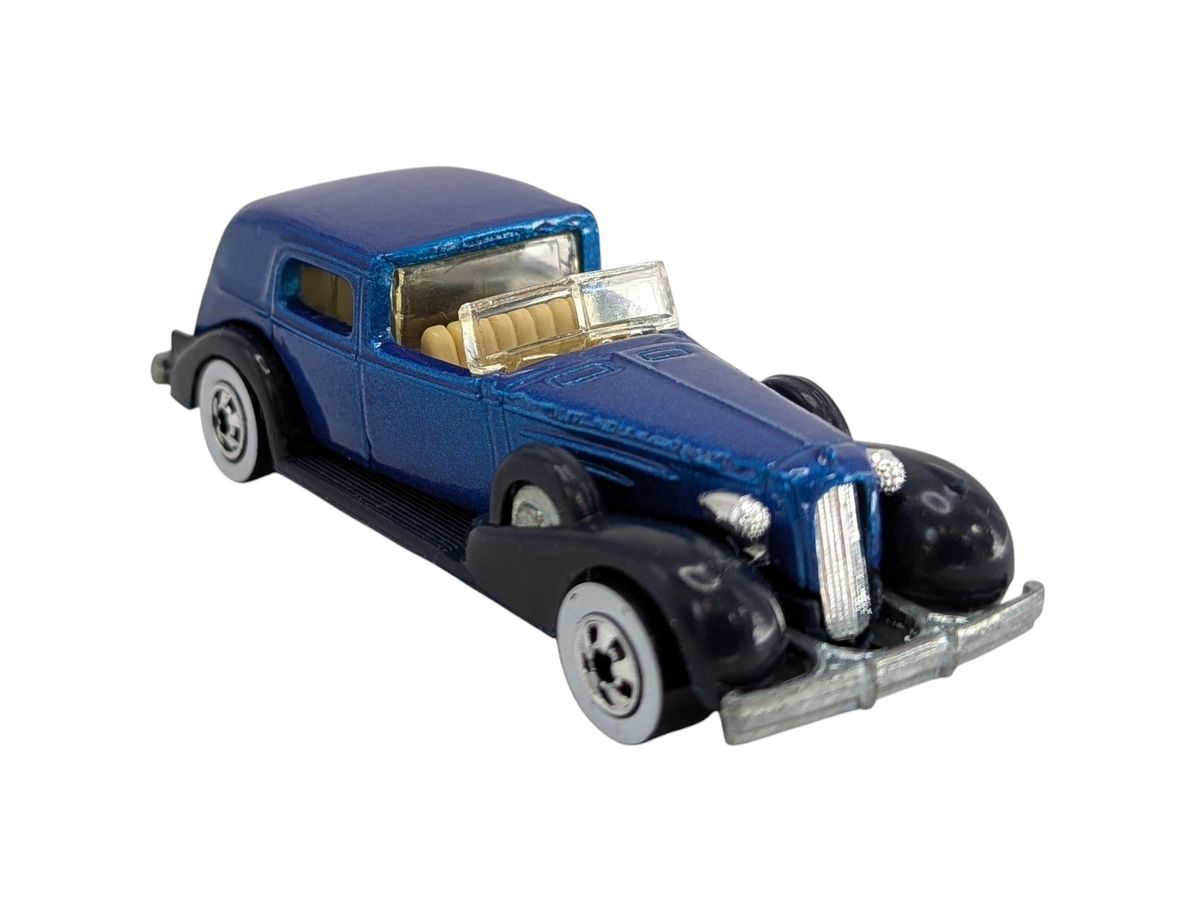 1981 Hot Wheels '35 Classic Caddy Cadillac Blue - Loose