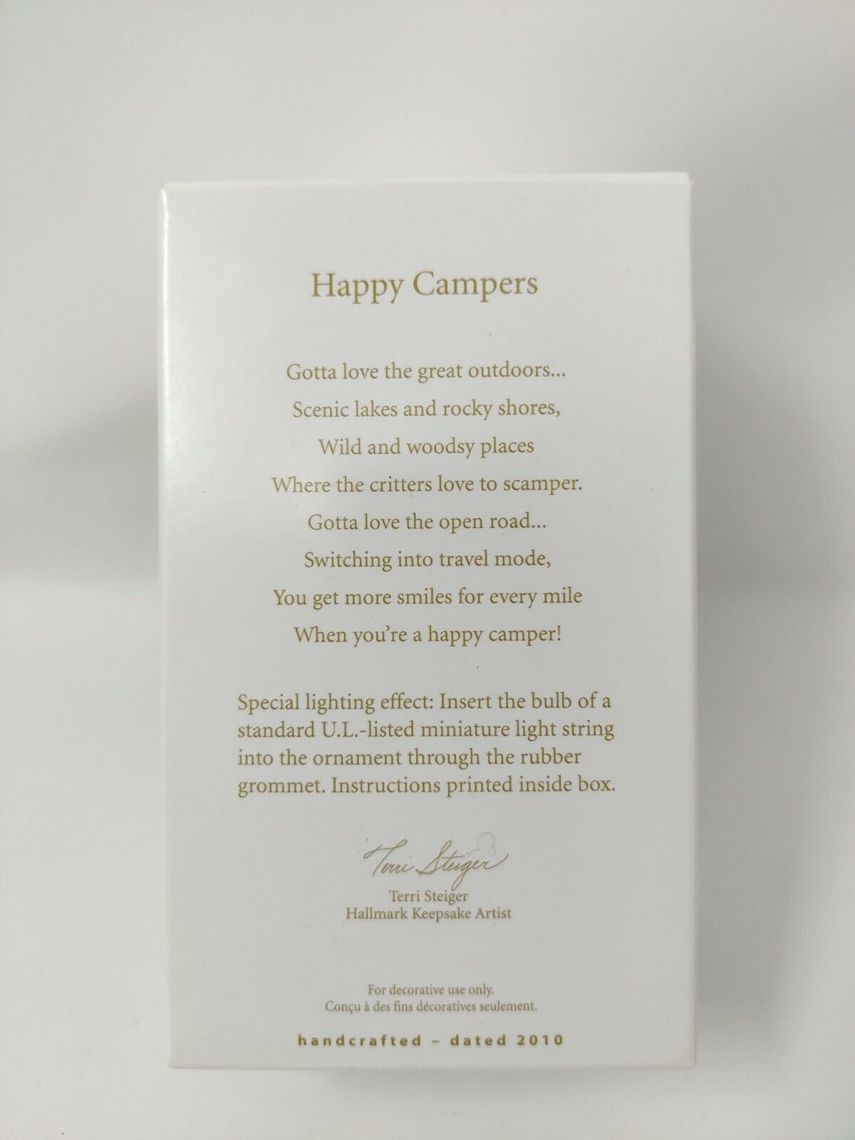 2010 Hallmark Keepsake Happy Campers Ornament image 2