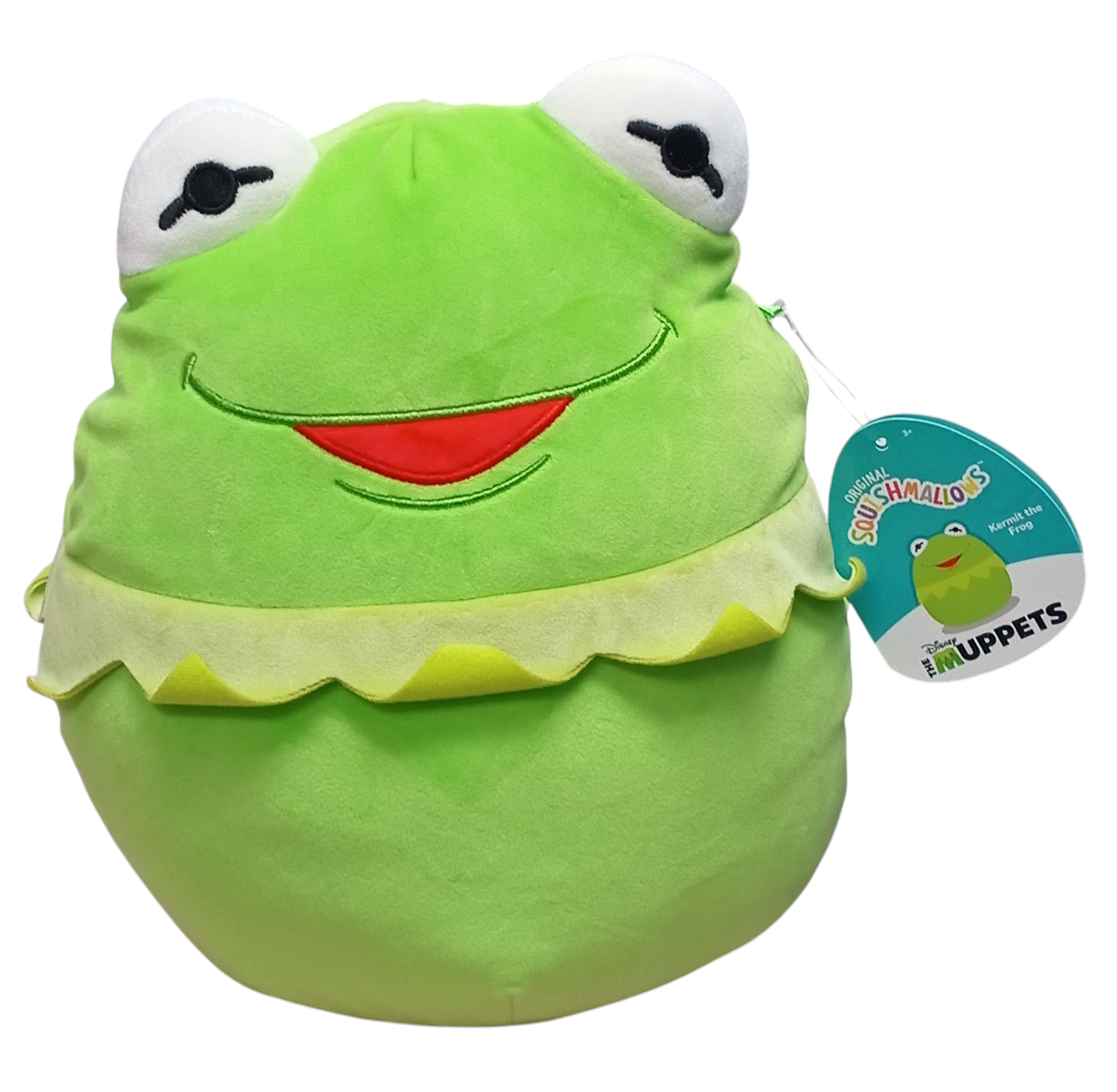 Original Disney Squishmallows 8" Muppets Kermit The Frog Plush