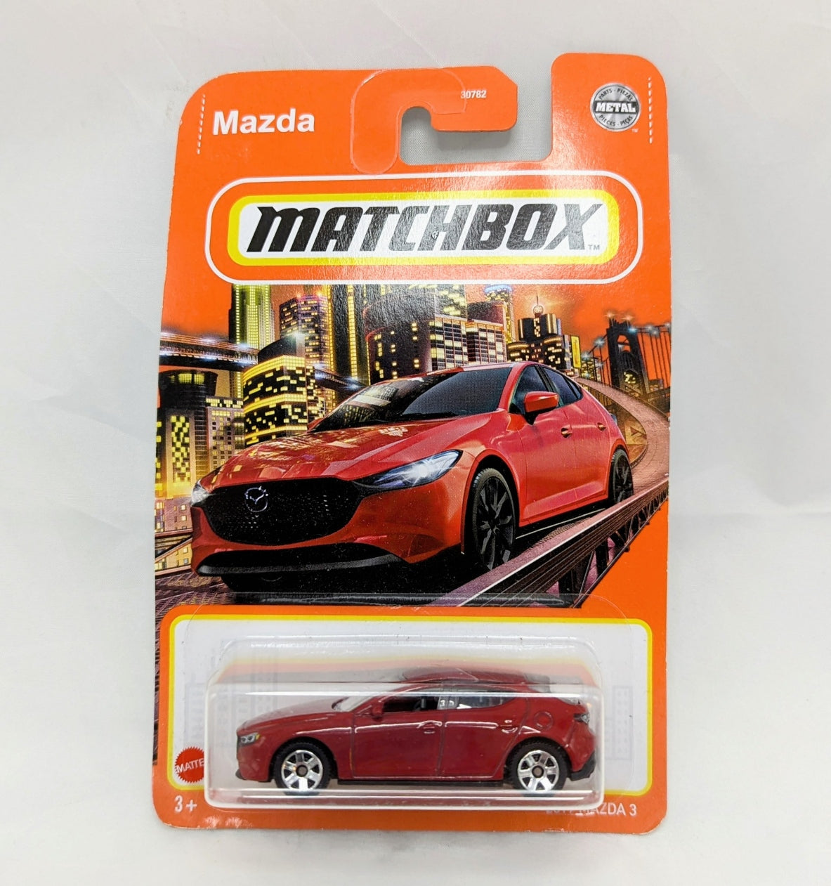 2021 Matchbox 2019 Mazda 3 Diecast - Red