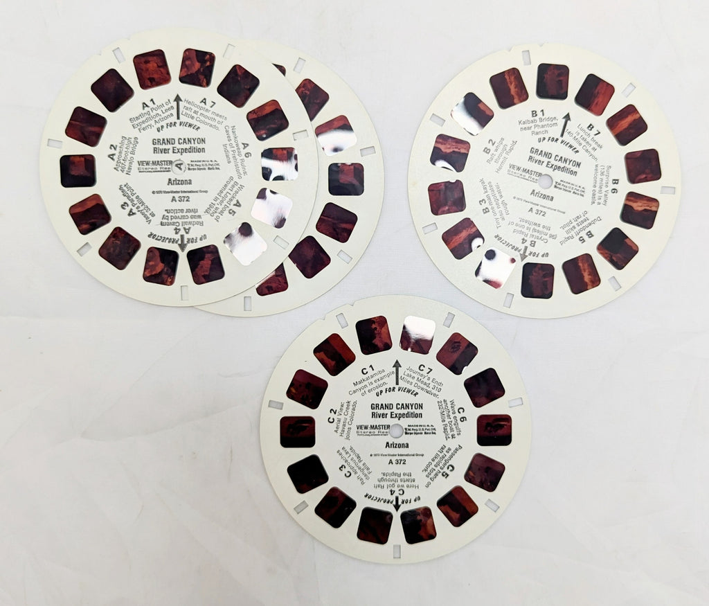 1970 View-Master Grand Canyon River Expedition Pack #3 - 3 Reel Pack image 3