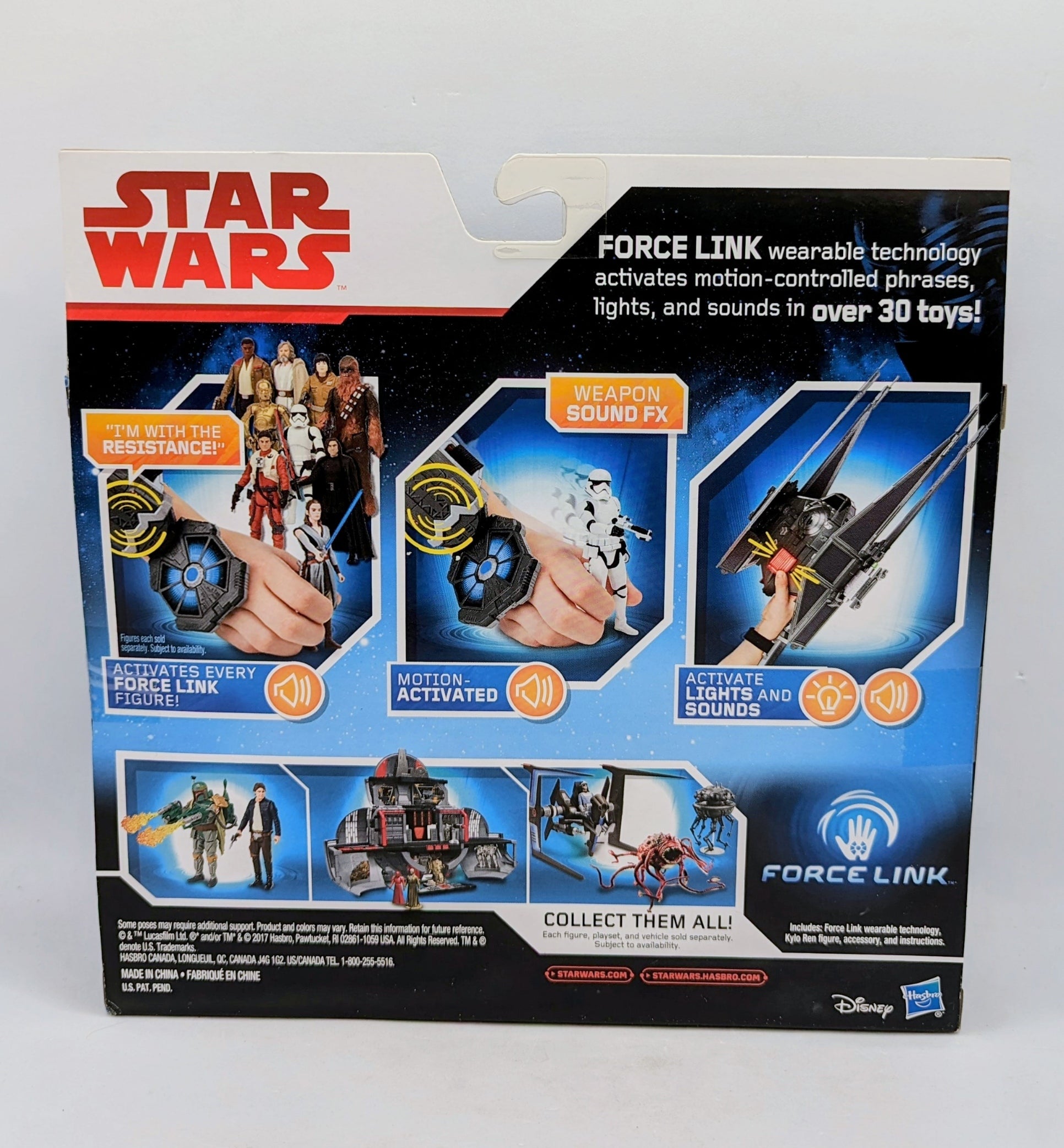 2017 Hasbro Star Wars Force Link Starter Set with Kylo Ren Figure image 2