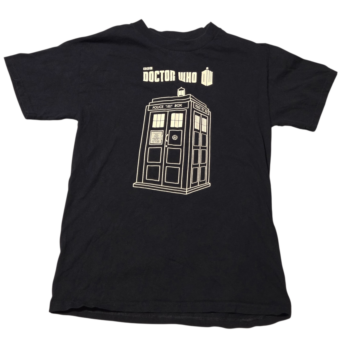 2012 Ripple Junction Doctor Who Tardis Police Box T-Shirt Size Small