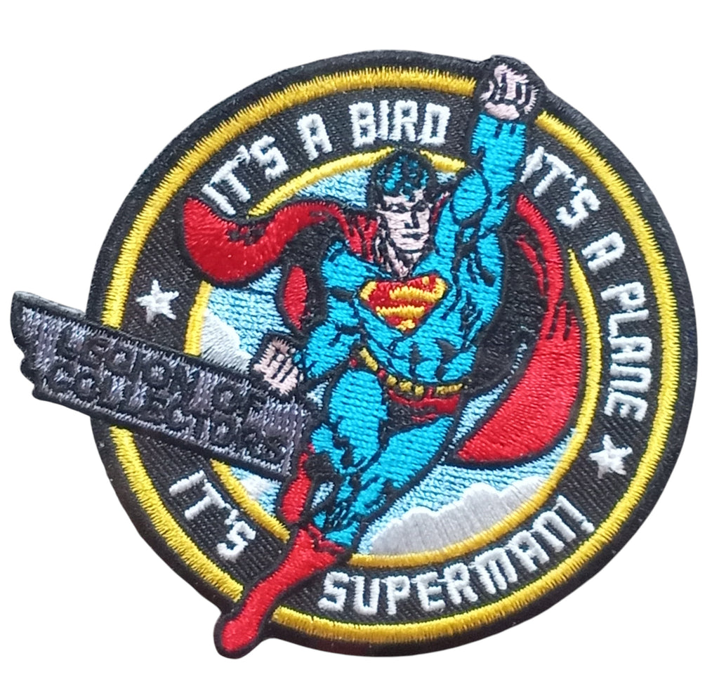 2017 Funko DC Legion of Collectors Superman Its A Bird Its A Plane Patch - DT