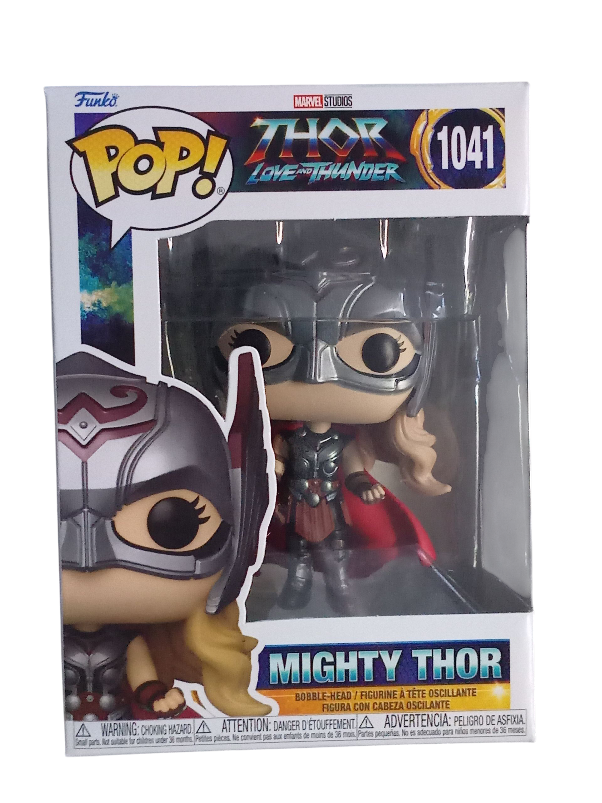 Funko Pop! Marvel Thor Love and Thunder Mighty Thor #1041 Vinyl Figure