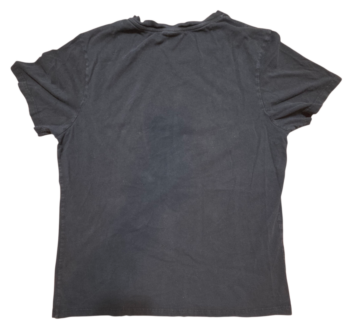 Fuel Motorcycles BCN Cotton Casual Short Sleeve Black T-Shirt Size Large image 2