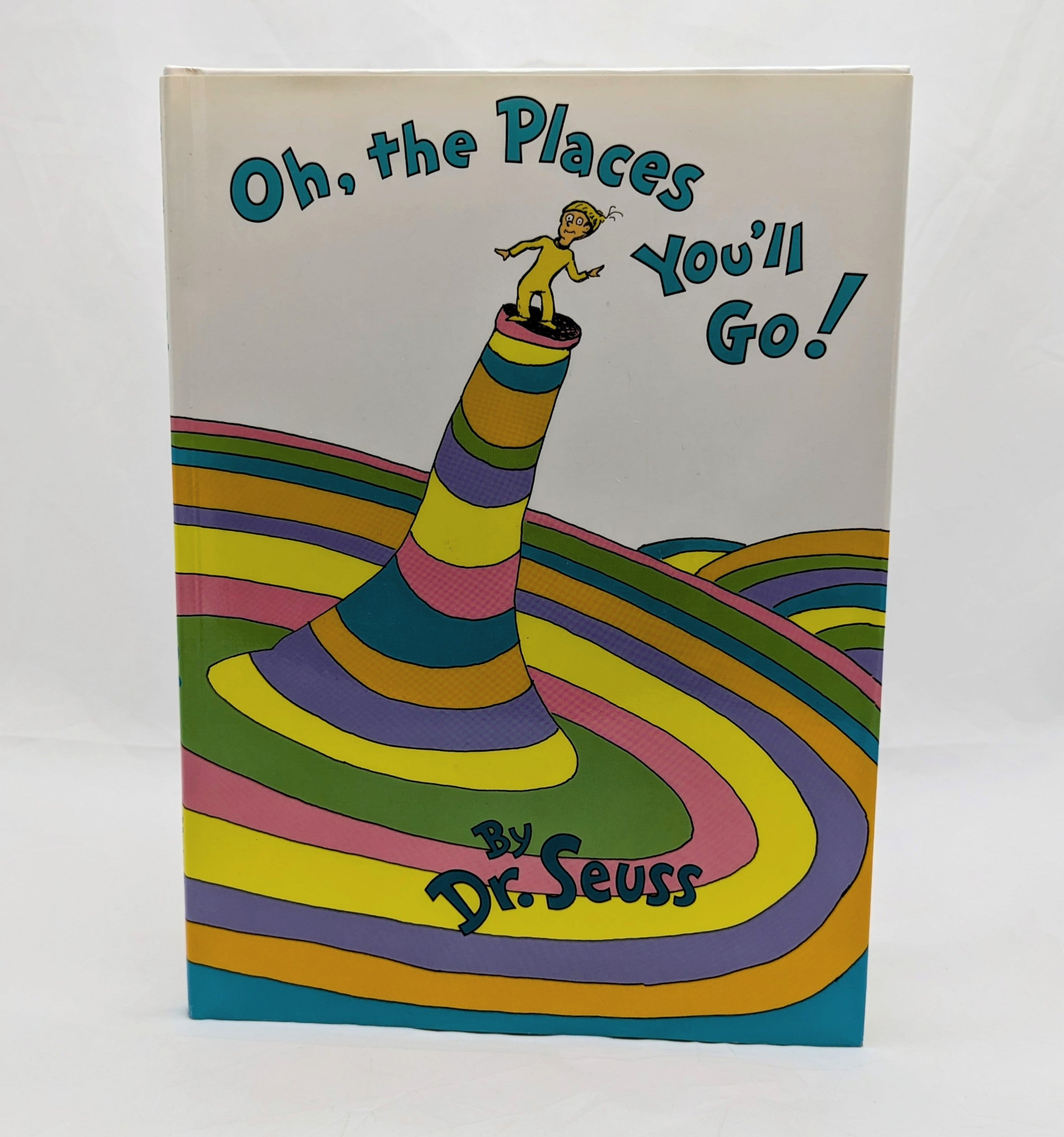 1990 Random House Dr. Seuss Oh, The Places You'll Go! With Dust Jacket