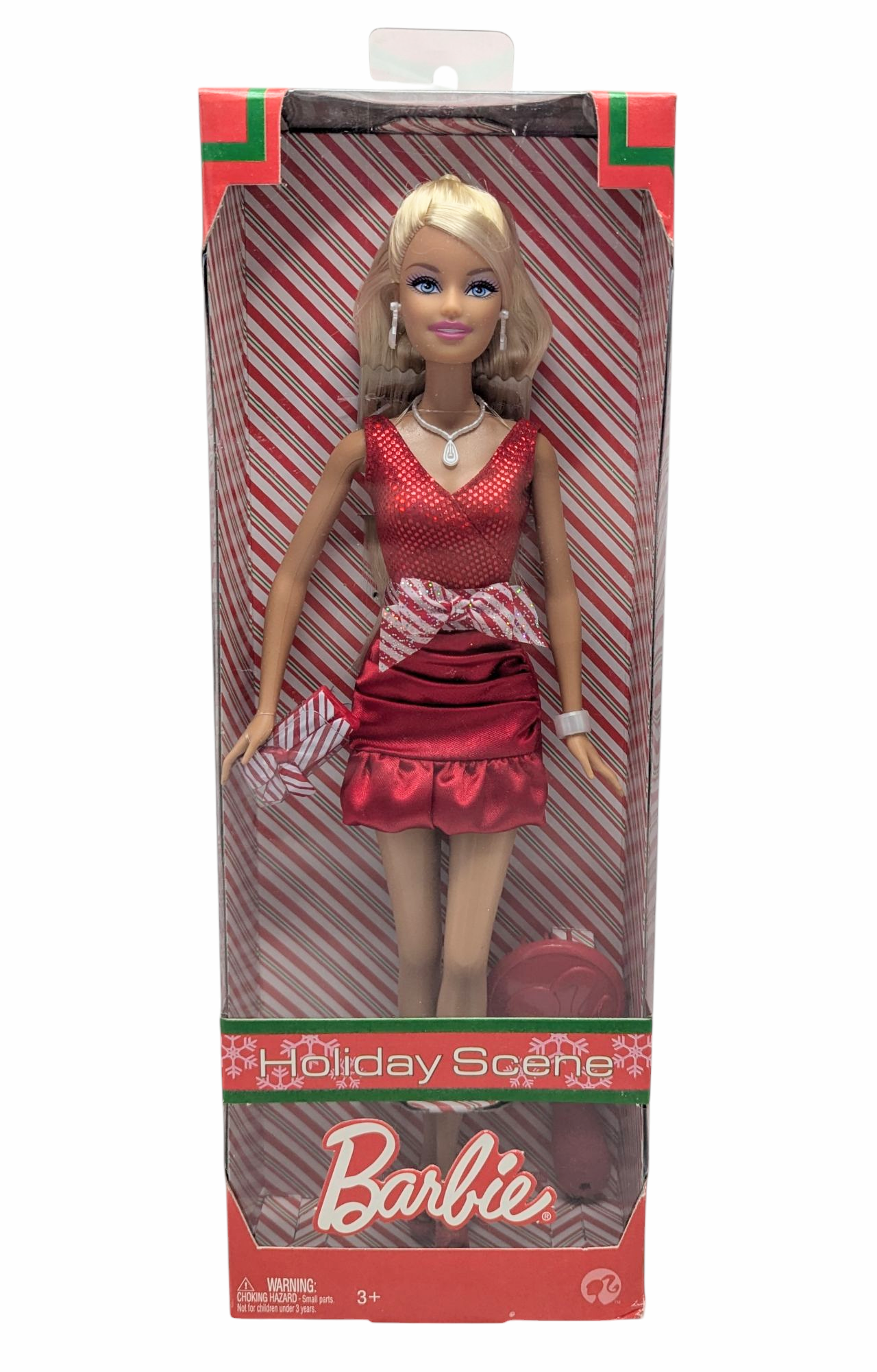 2008 Mattel Barbie Holiday Scene Doll P8790